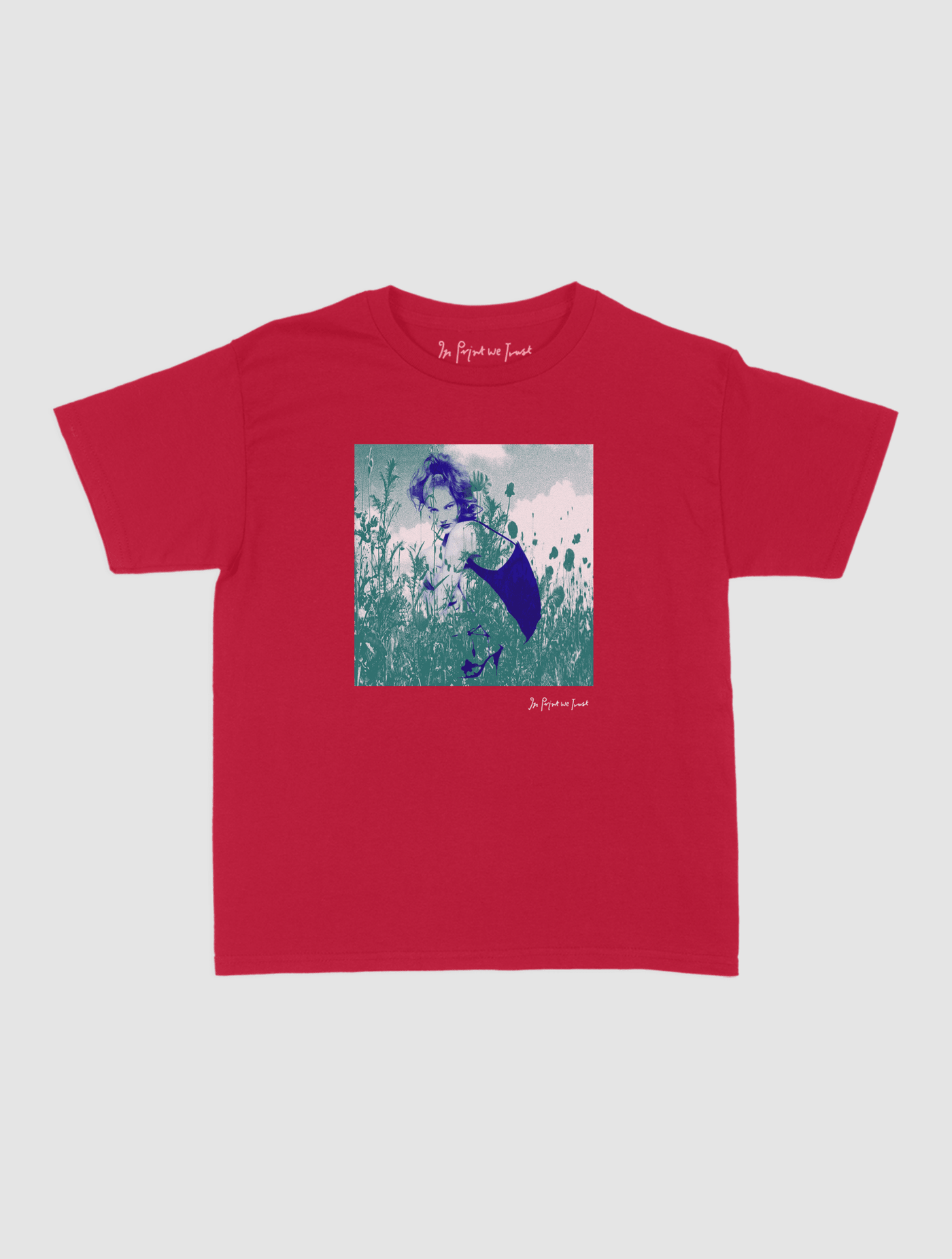 wildflower baby tee - In Print We Trust