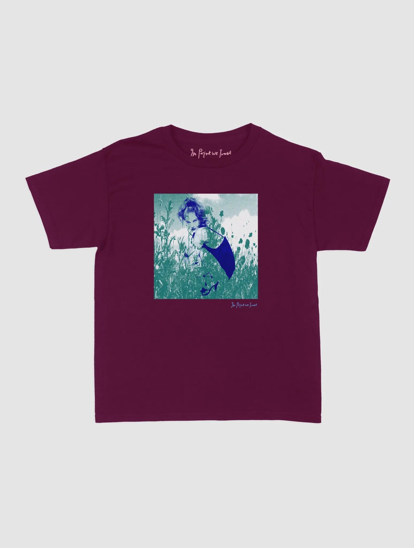 wildflower baby tee - In Print We Trust