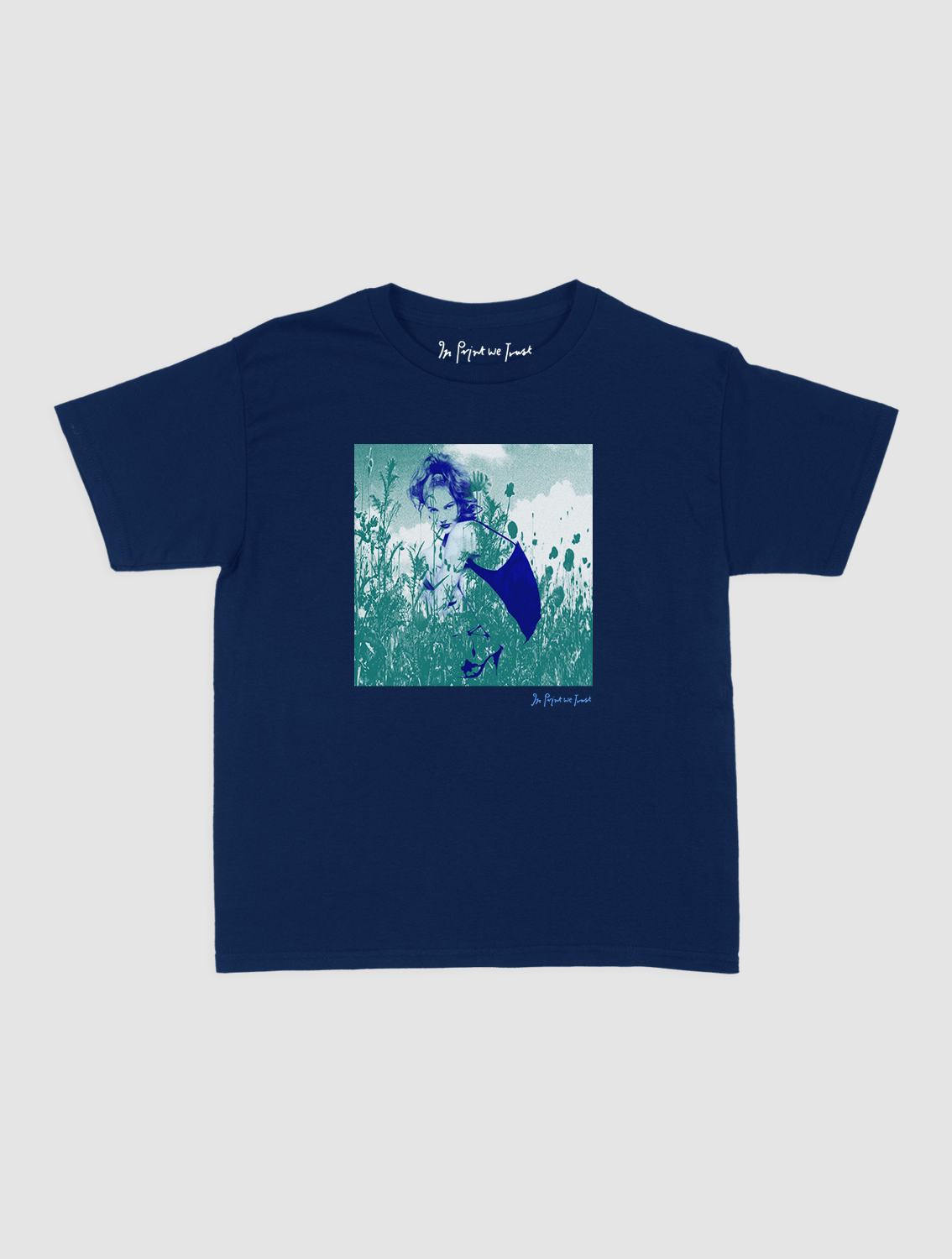 wildflower baby tee - In Print We Trust