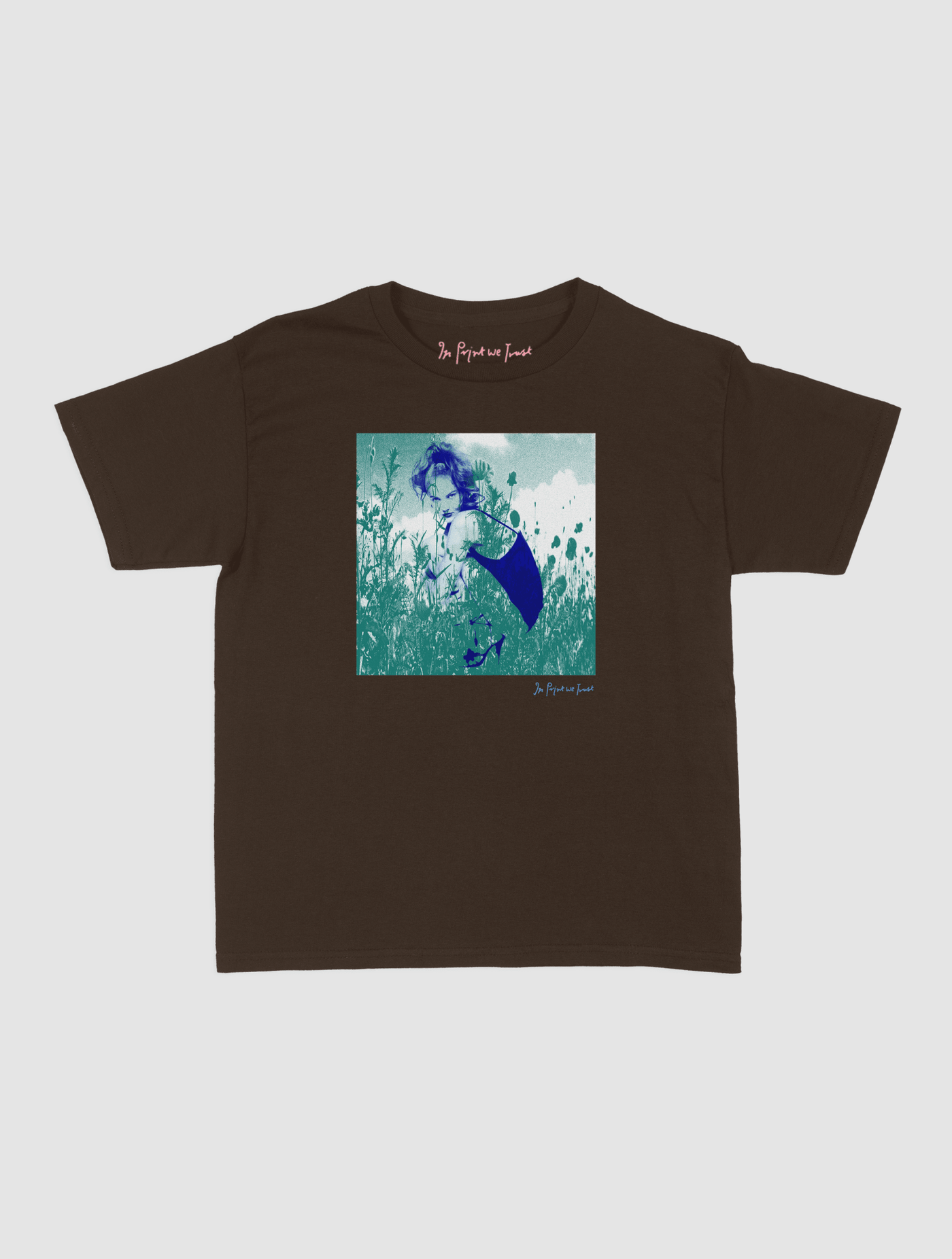 wildflower baby tee - In Print We Trust