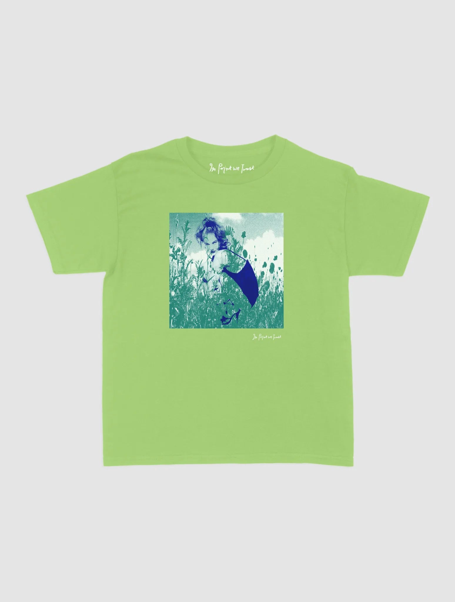 wildflower baby tee - In Print We Trust