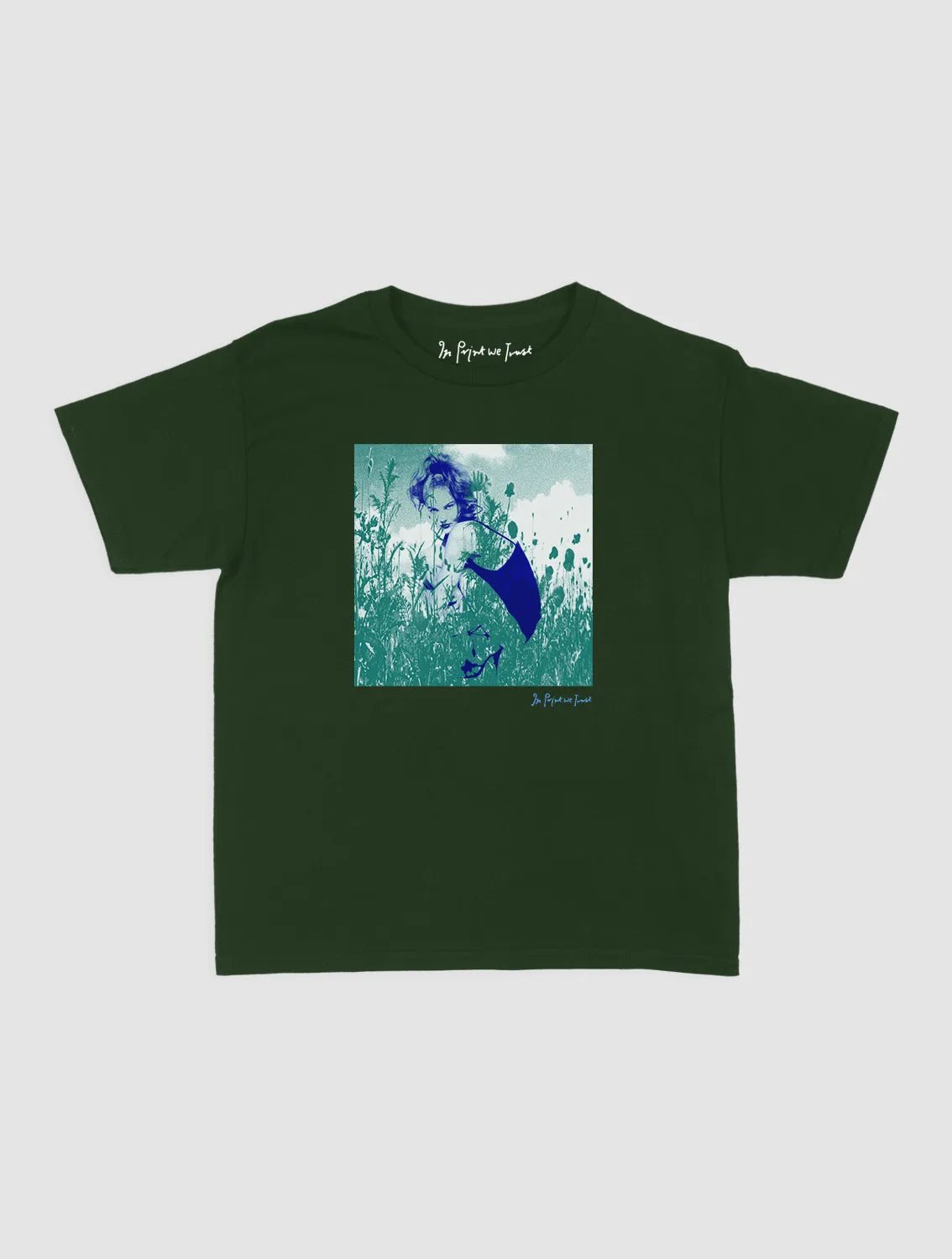 wildflower baby tee - In Print We Trust