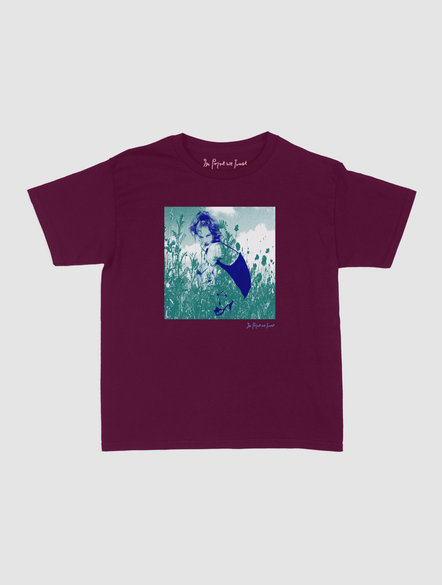 wildflower baby tee - In Print We Trust