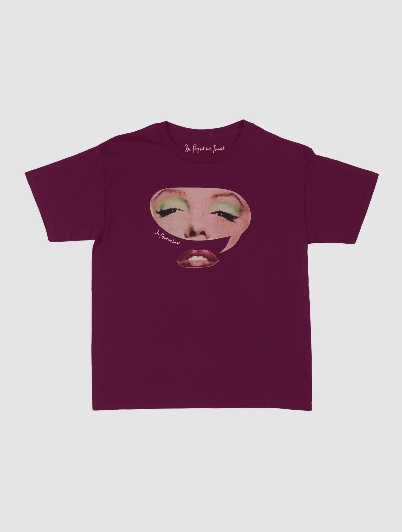 window to the soul baby tee - In Print We Trust
