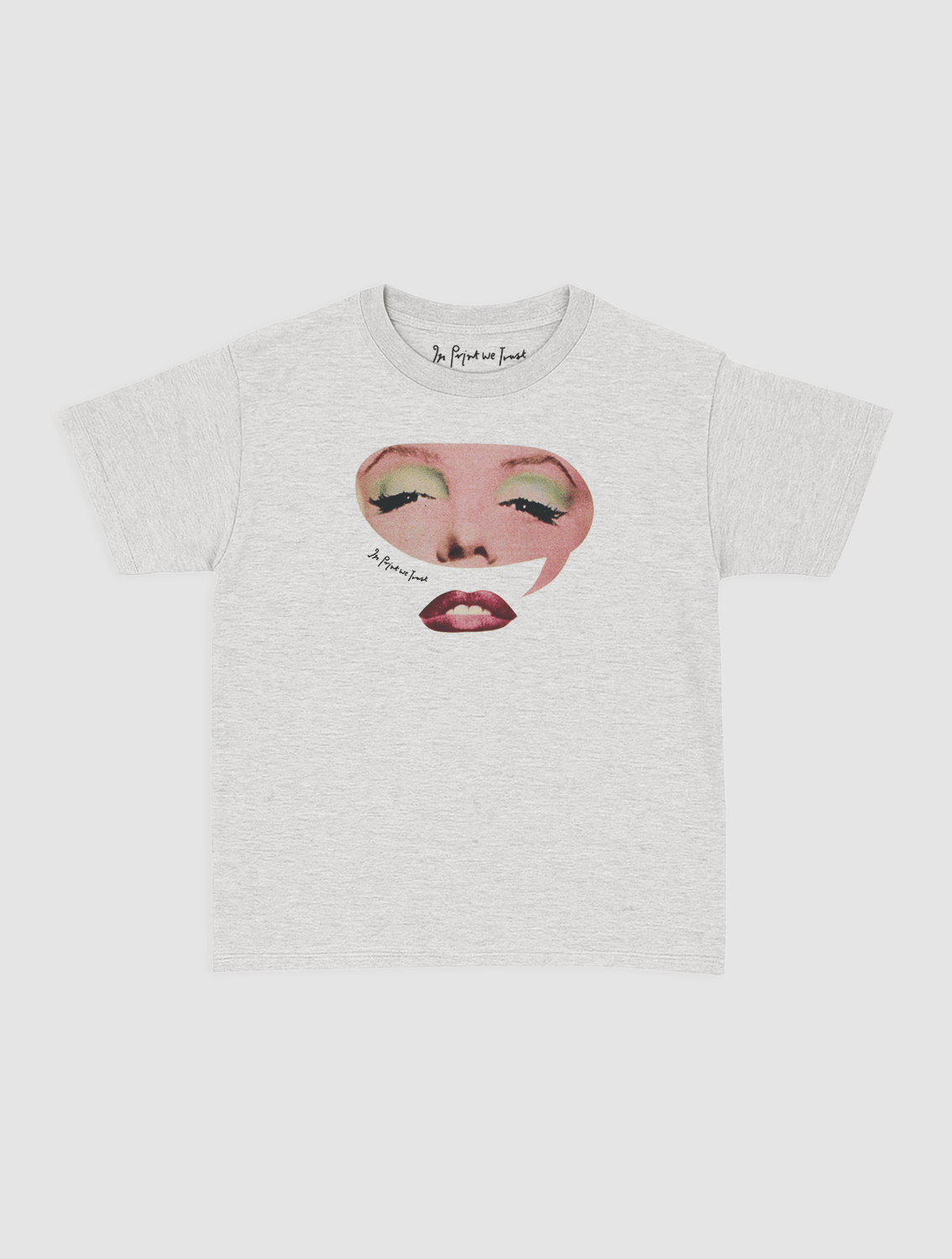 window to the soul baby tee - In Print We Trust