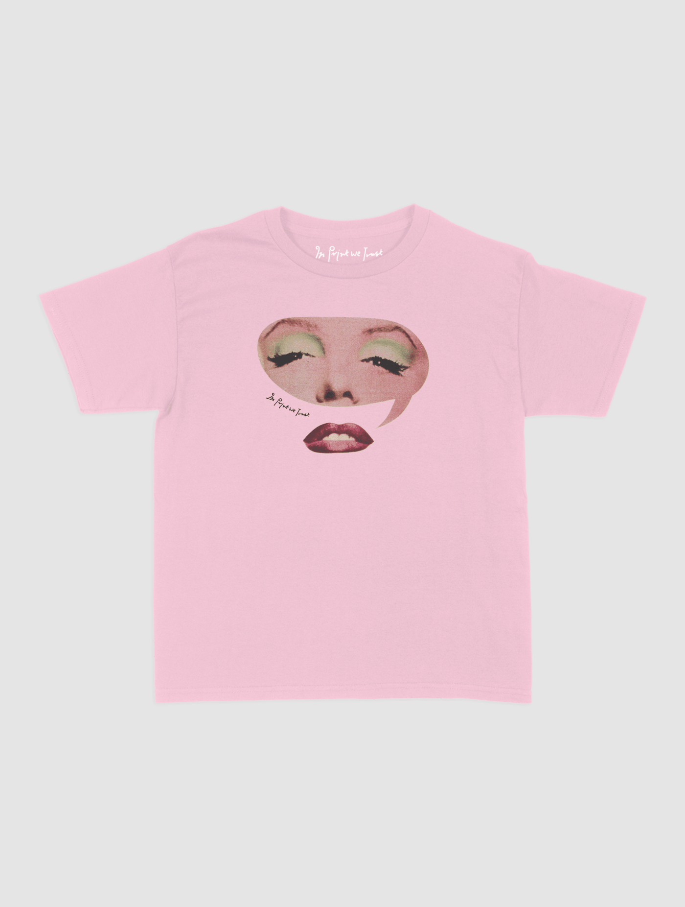 window to the soul baby tee - In Print We Trust