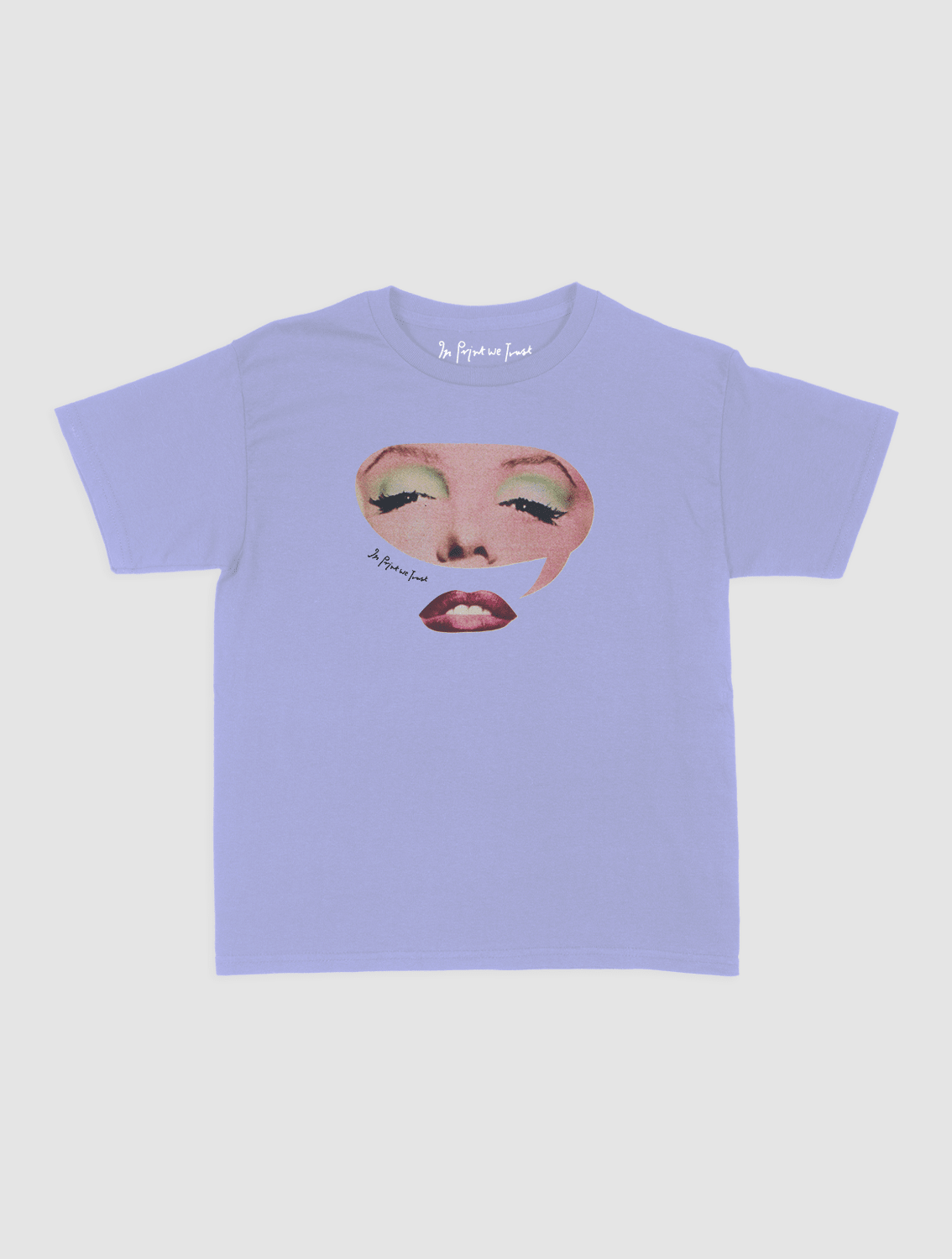 window to the soul baby tee - In Print We Trust