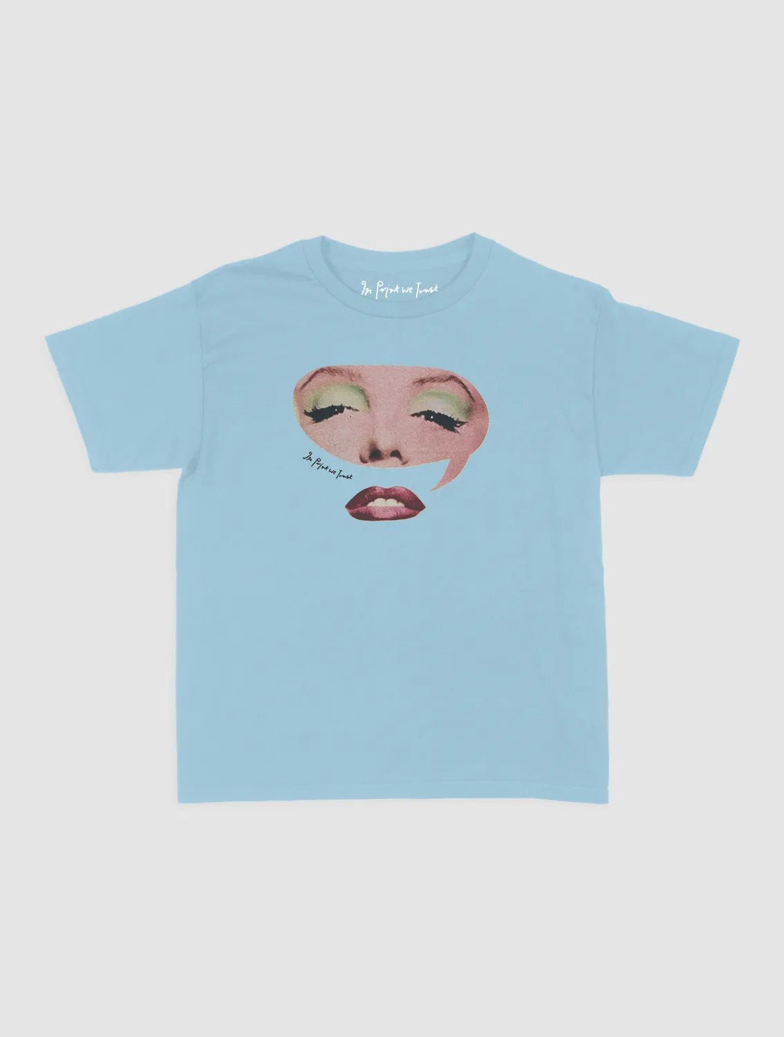 window to the soul baby tee - In Print We Trust
