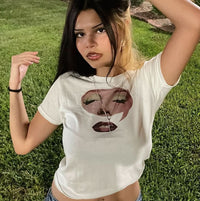 window to the soul baby tee - In Print We Trust