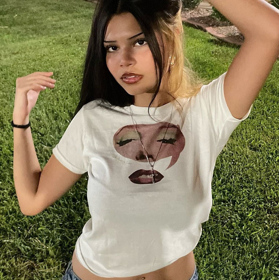 window to the soul baby tee - In Print We Trust