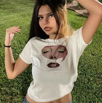 window to the soul baby tee - In Print We Trust