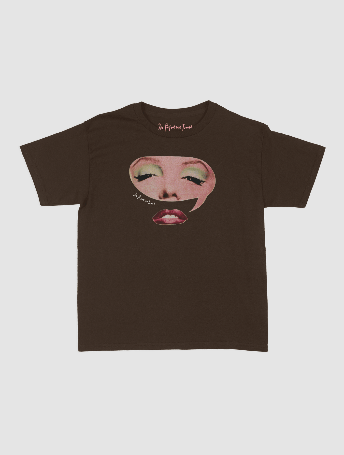 window to the soul baby tee - In Print We Trust