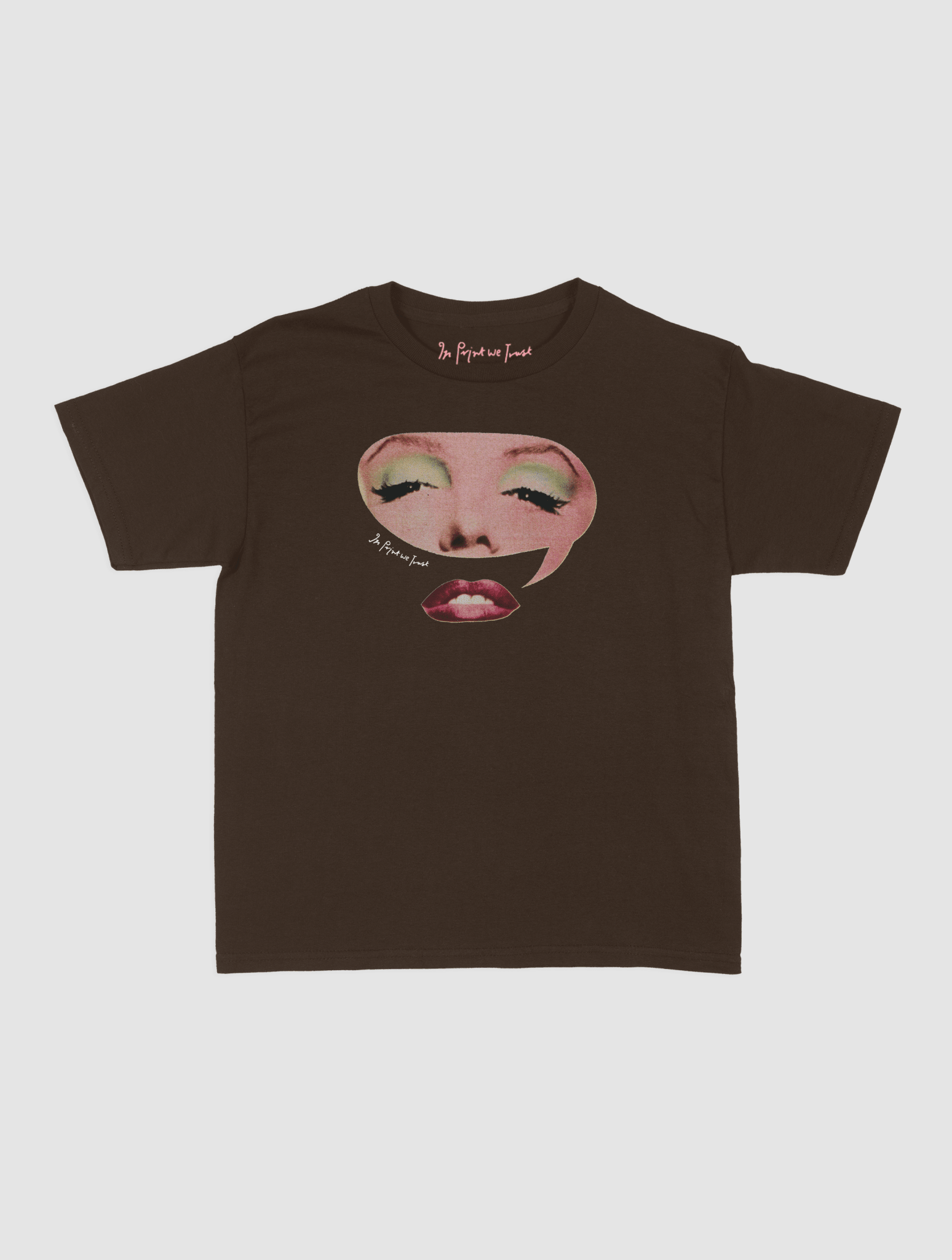 window to the soul baby tee - In Print We Trust