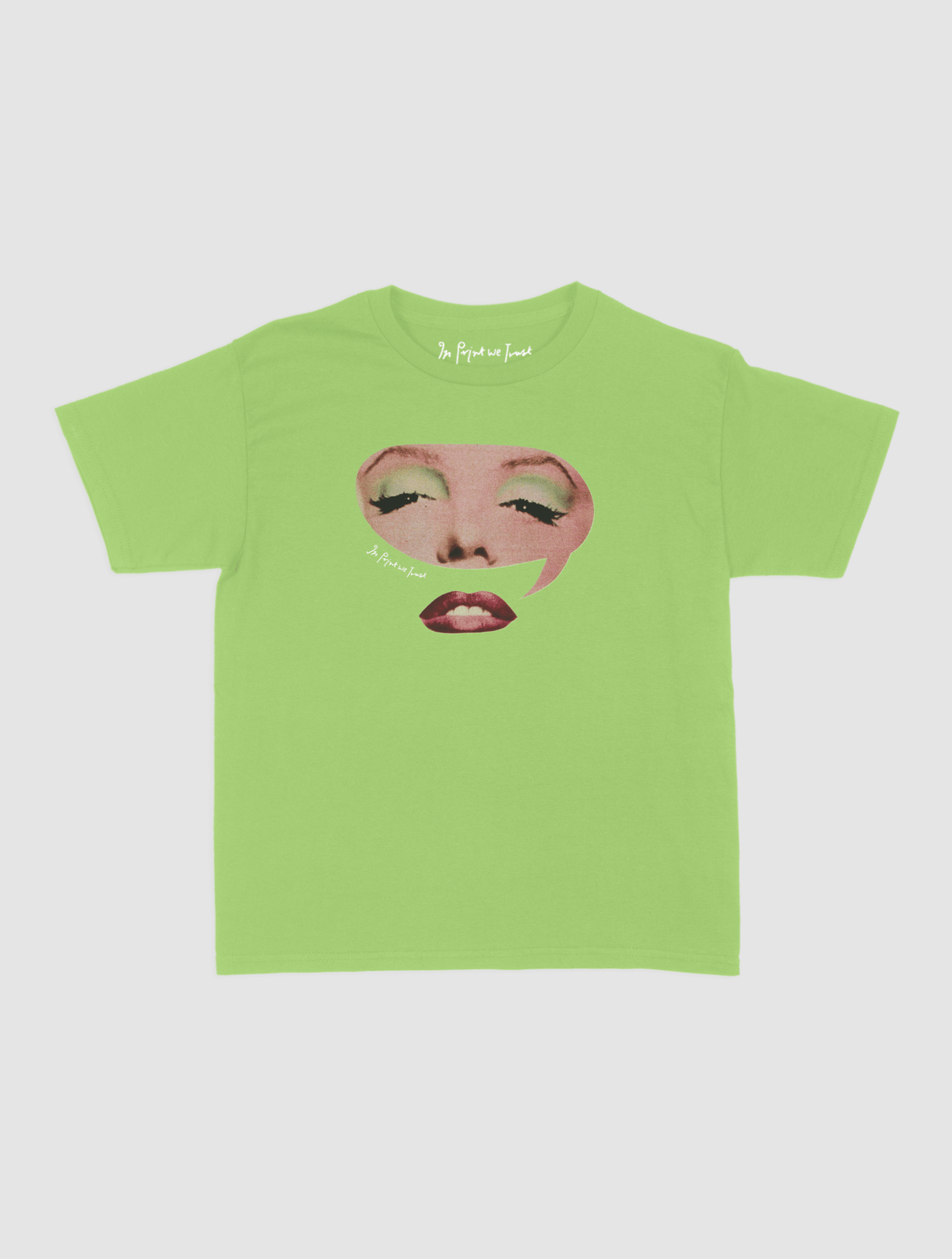 window to the soul baby tee - In Print We Trust