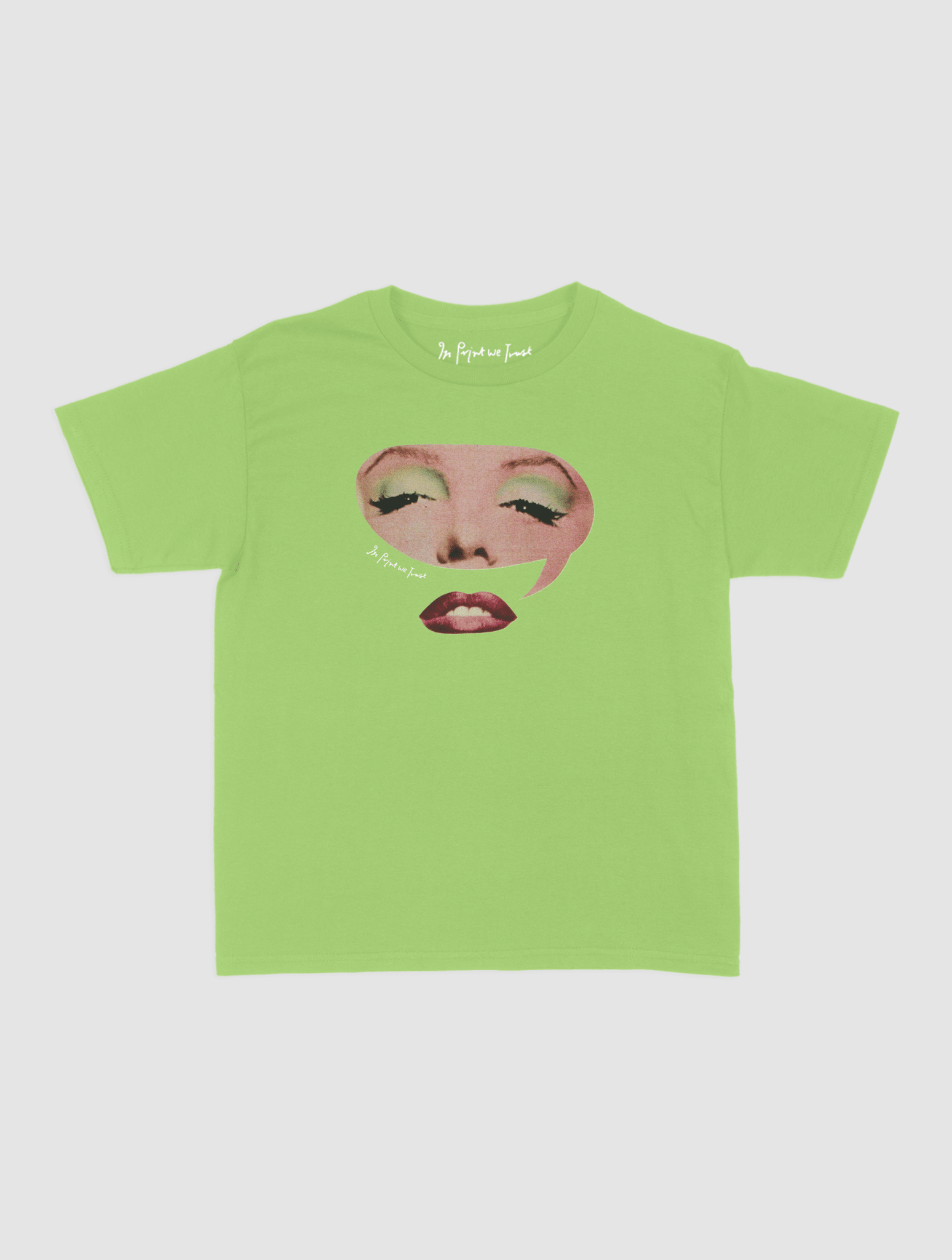 window to the soul baby tee - In Print We Trust
