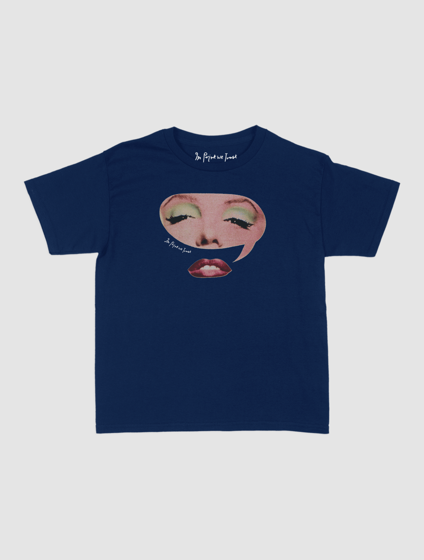 window to the soul baby tee - In Print We Trust