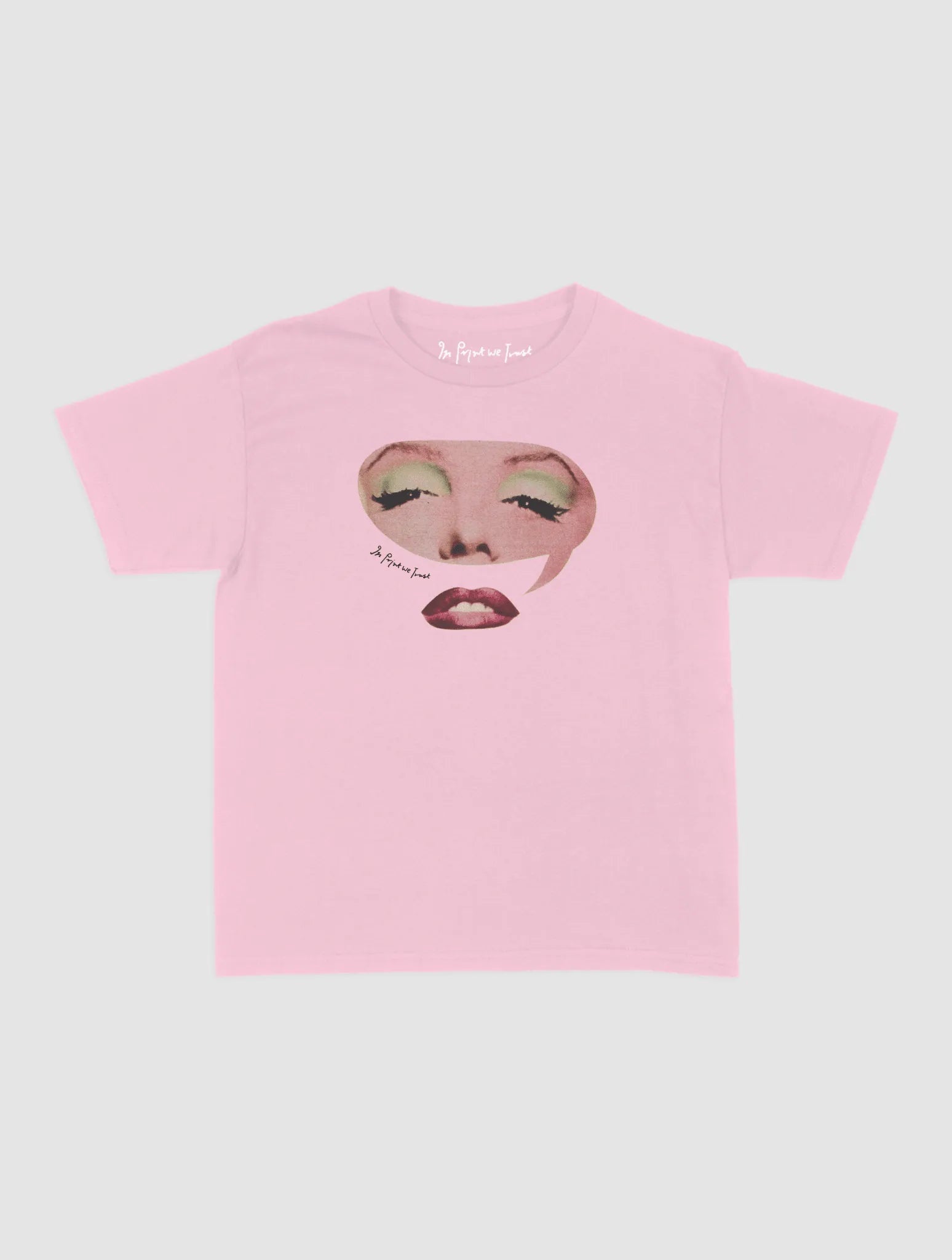 window to the soul baby tee - In Print We Trust