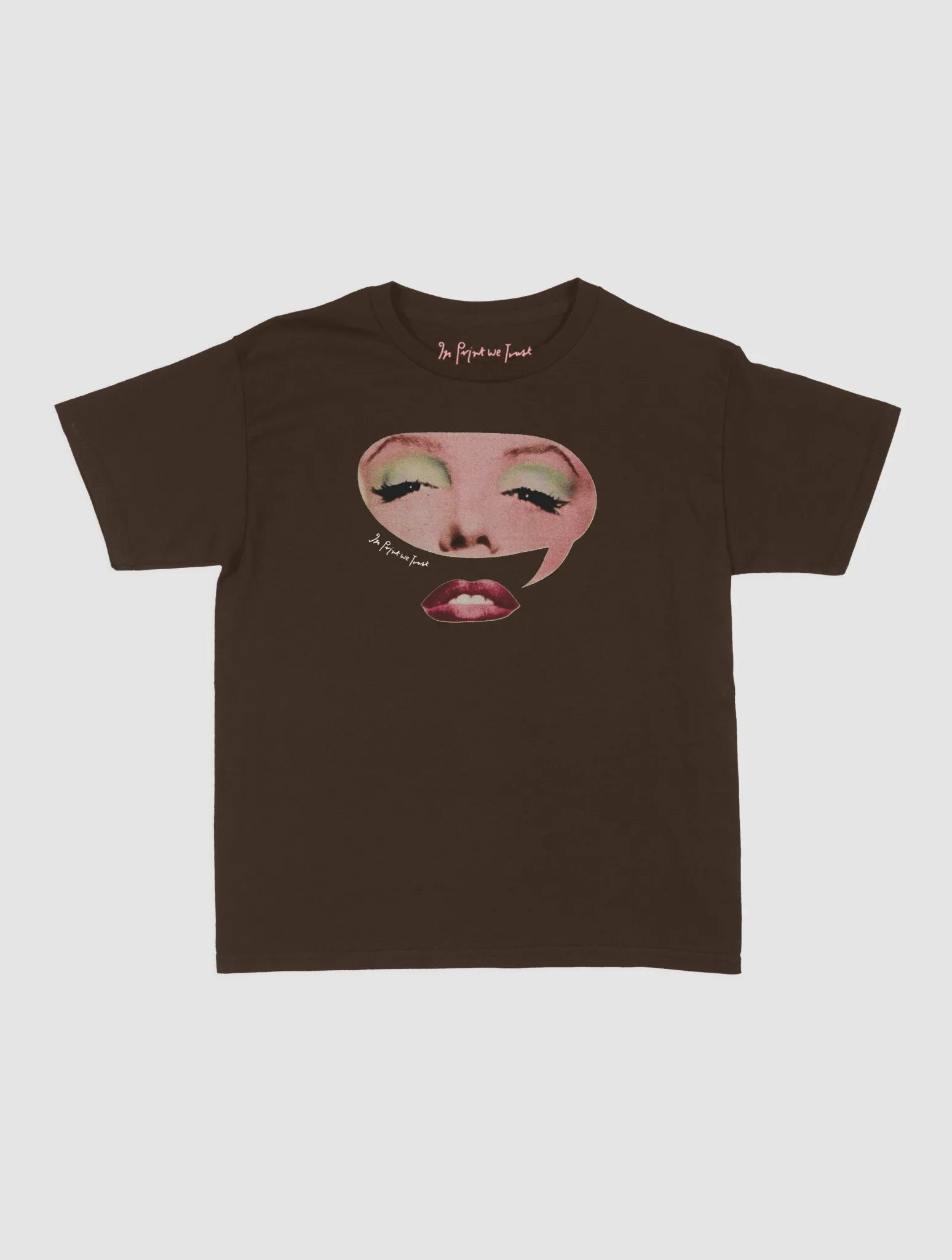 window to the soul baby tee - In Print We Trust