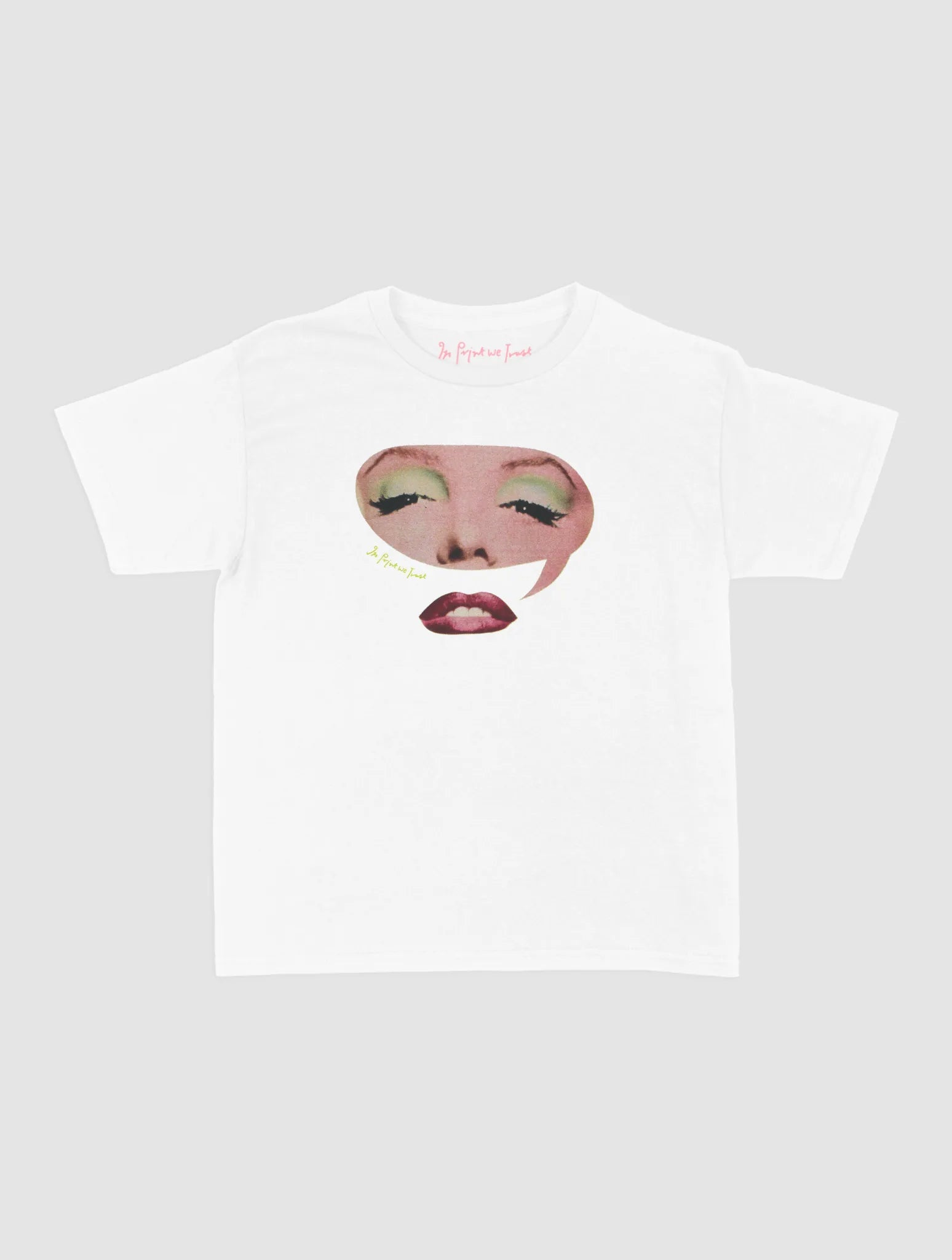 window to the soul baby tee - In Print We Trust