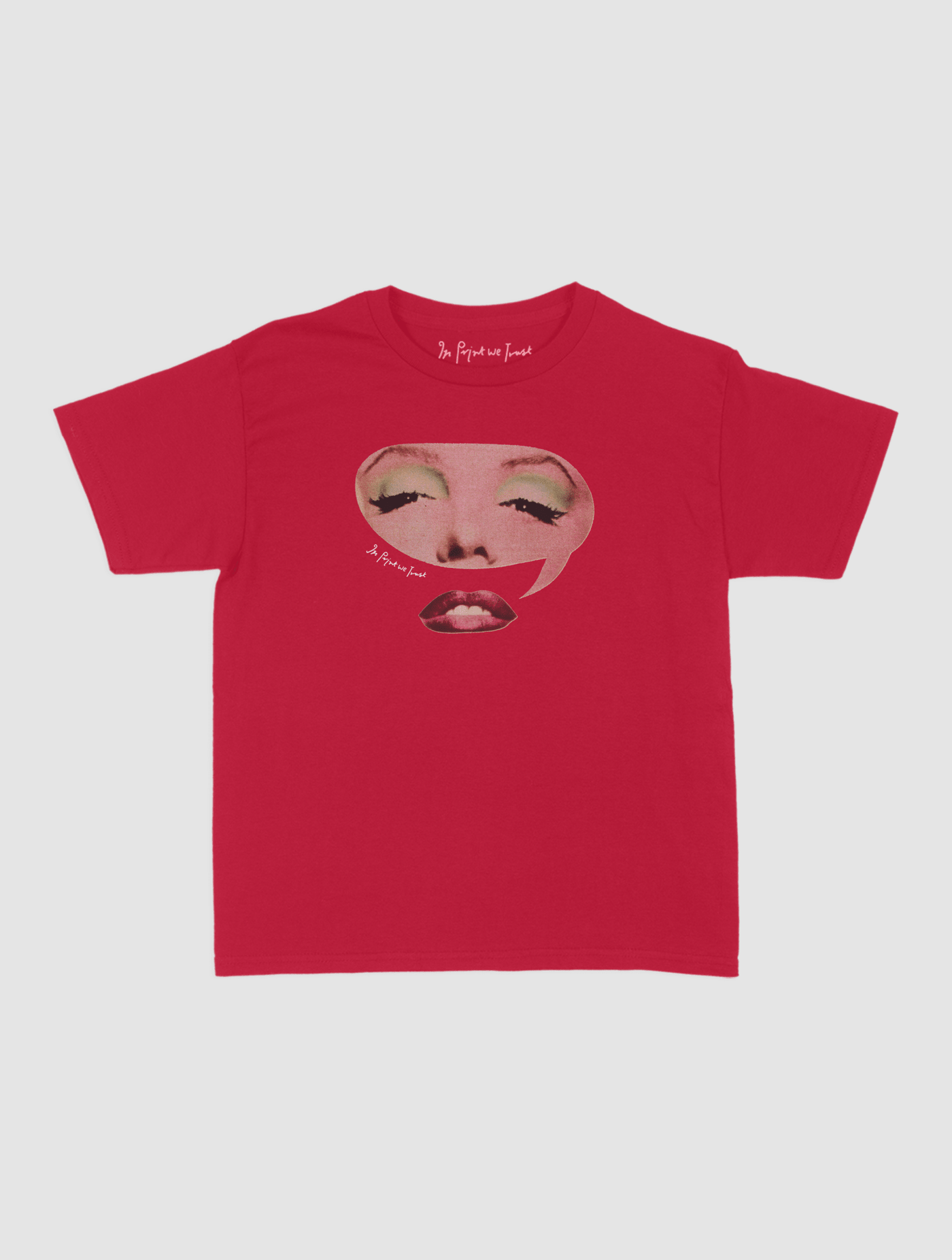 window to the soul baby tee - In Print We Trust