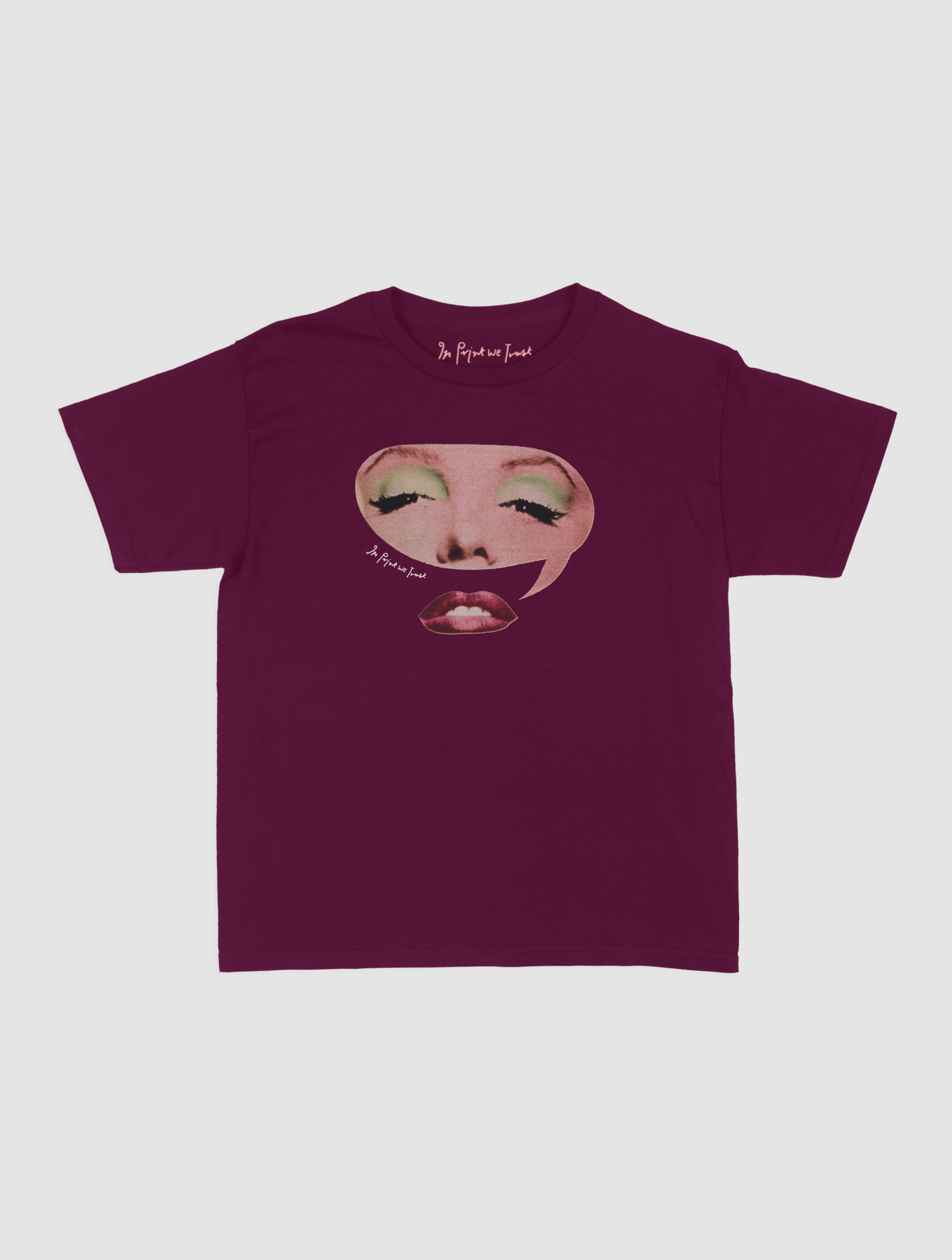 window to the soul baby tee - In Print We Trust