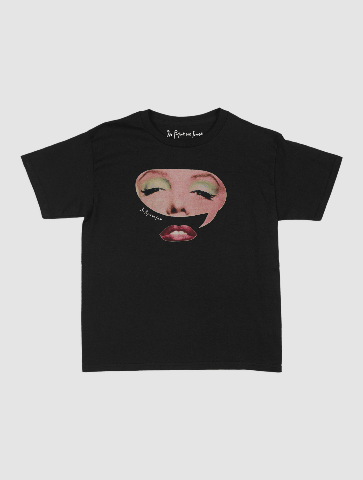 window to the soul baby tee - In Print We Trust