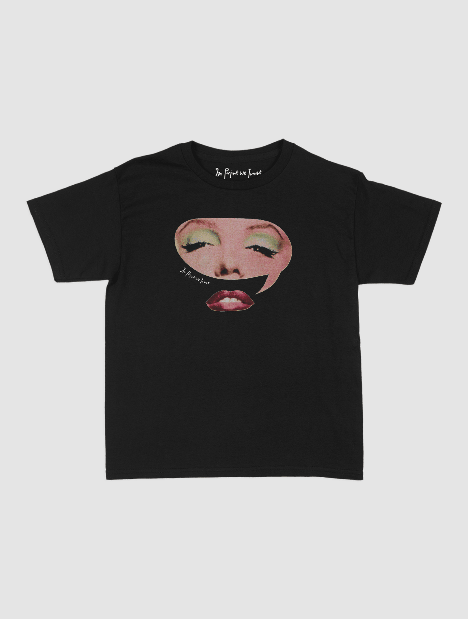 window to the soul baby tee - In Print We Trust