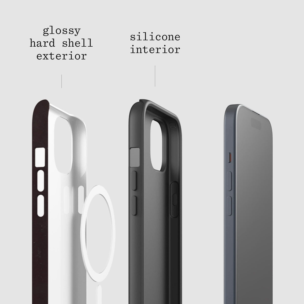 window tough iPhone case - In Print We Trust