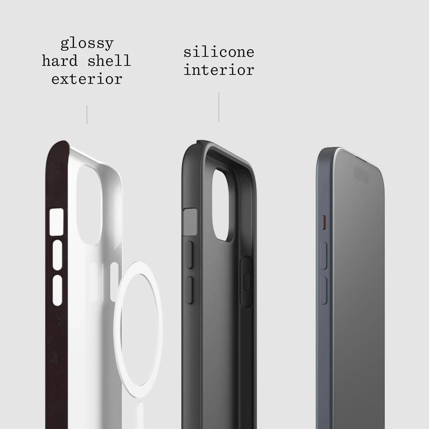 window tough iPhone case - In Print We Trust