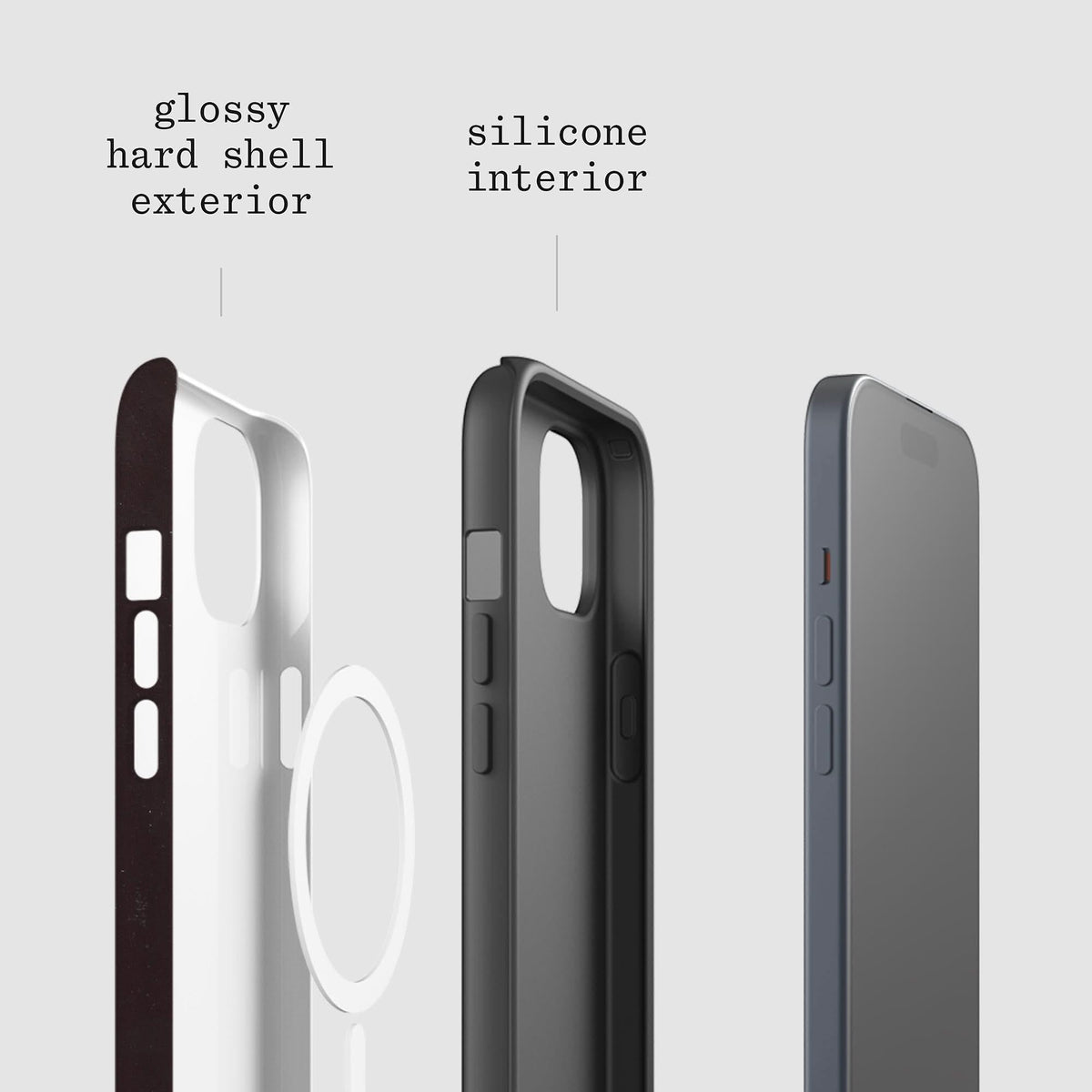 window tough iPhone case - In Print We Trust