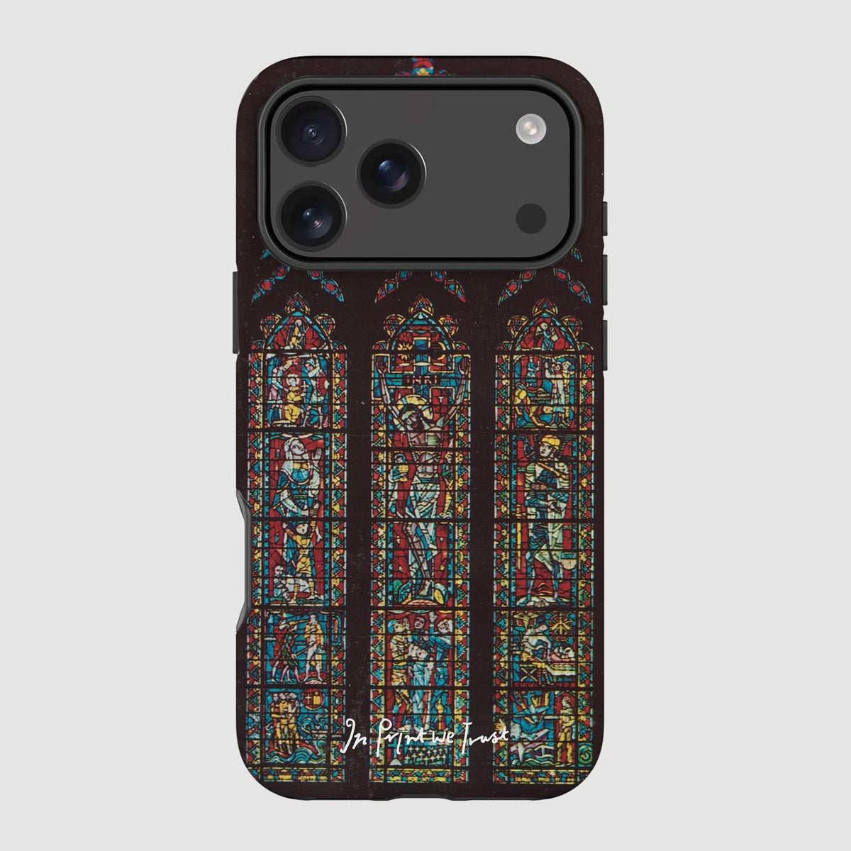 window tough iPhone case - In Print We Trust