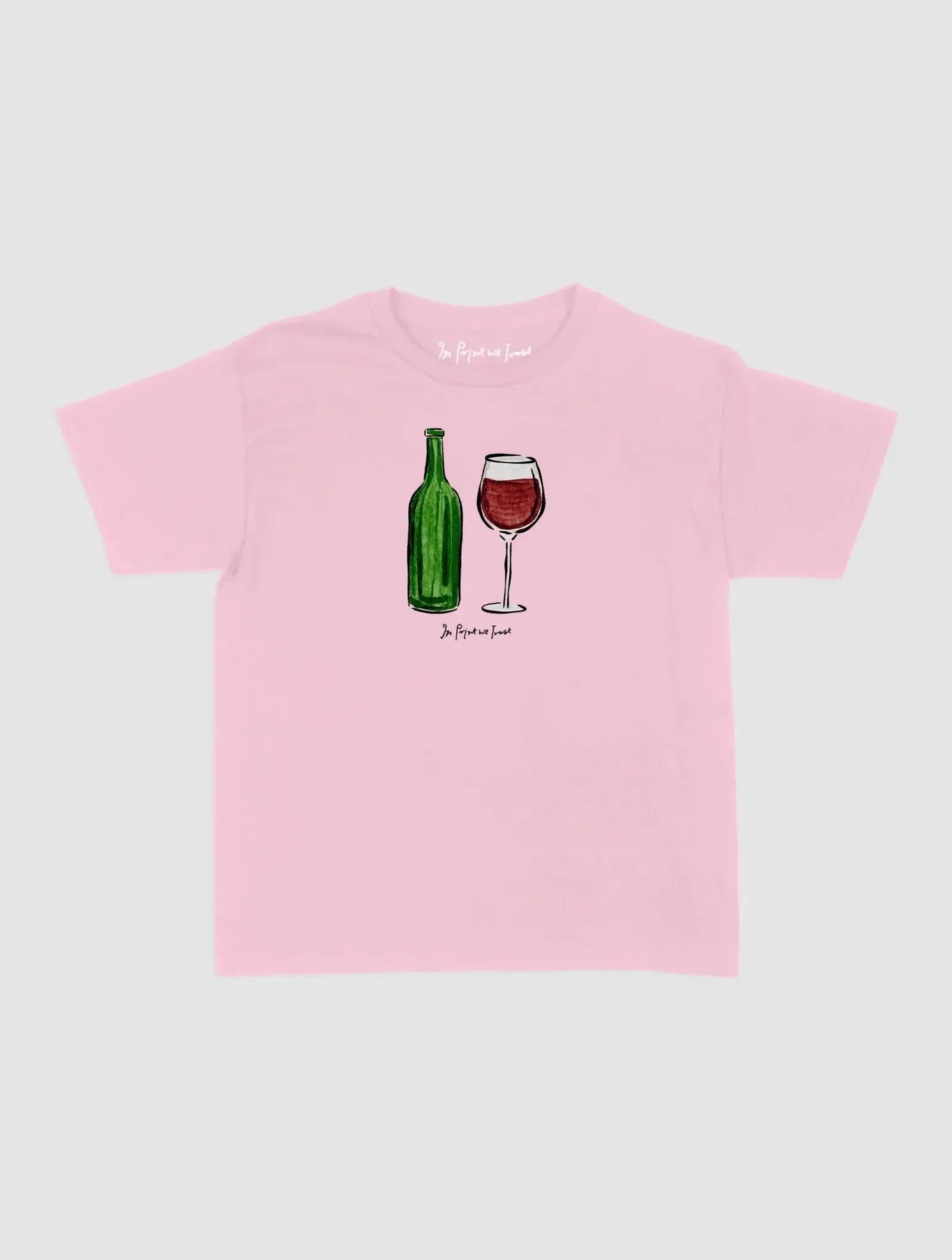 wine baby tee - In Print We Trust