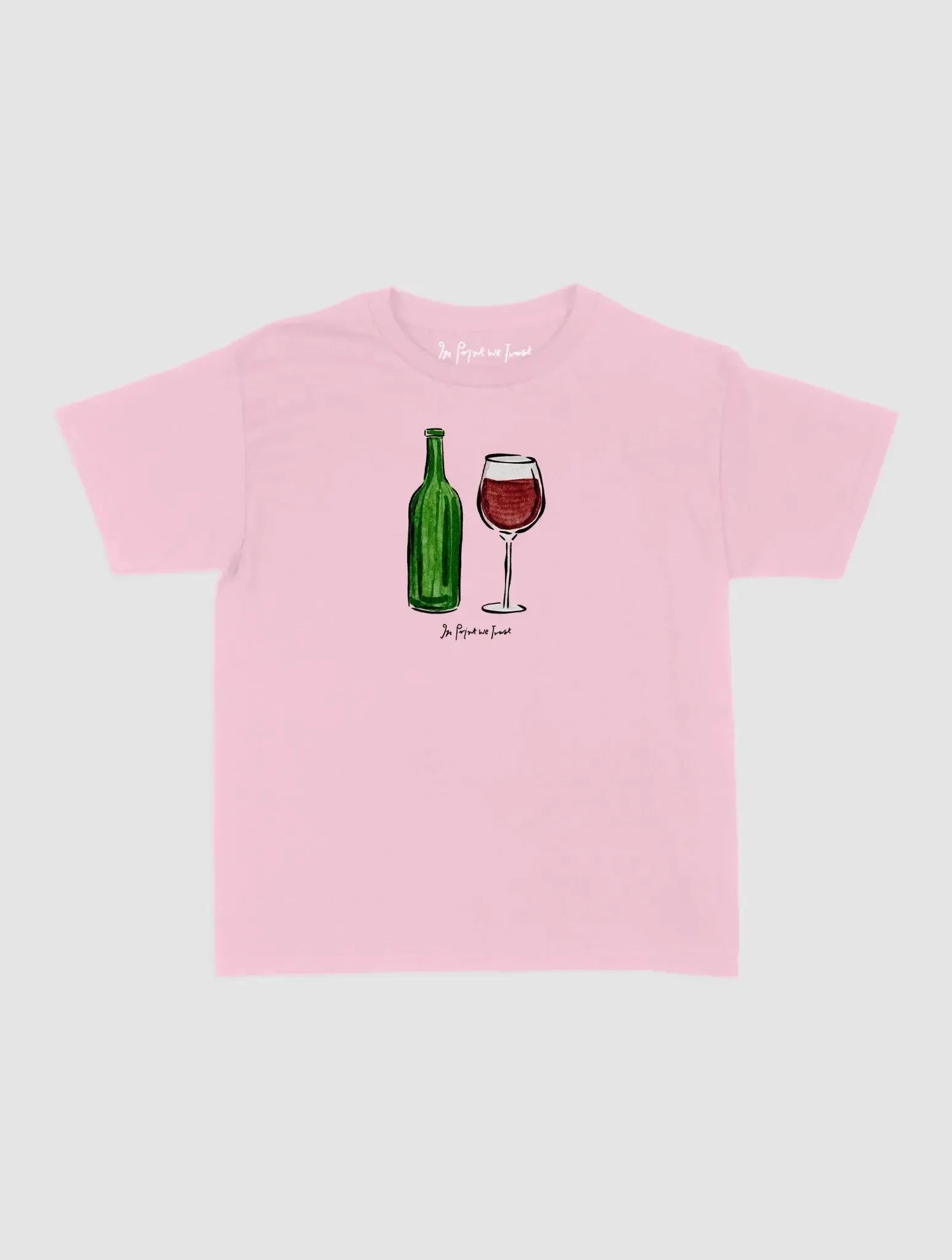 wine baby tee - In Print We Trust