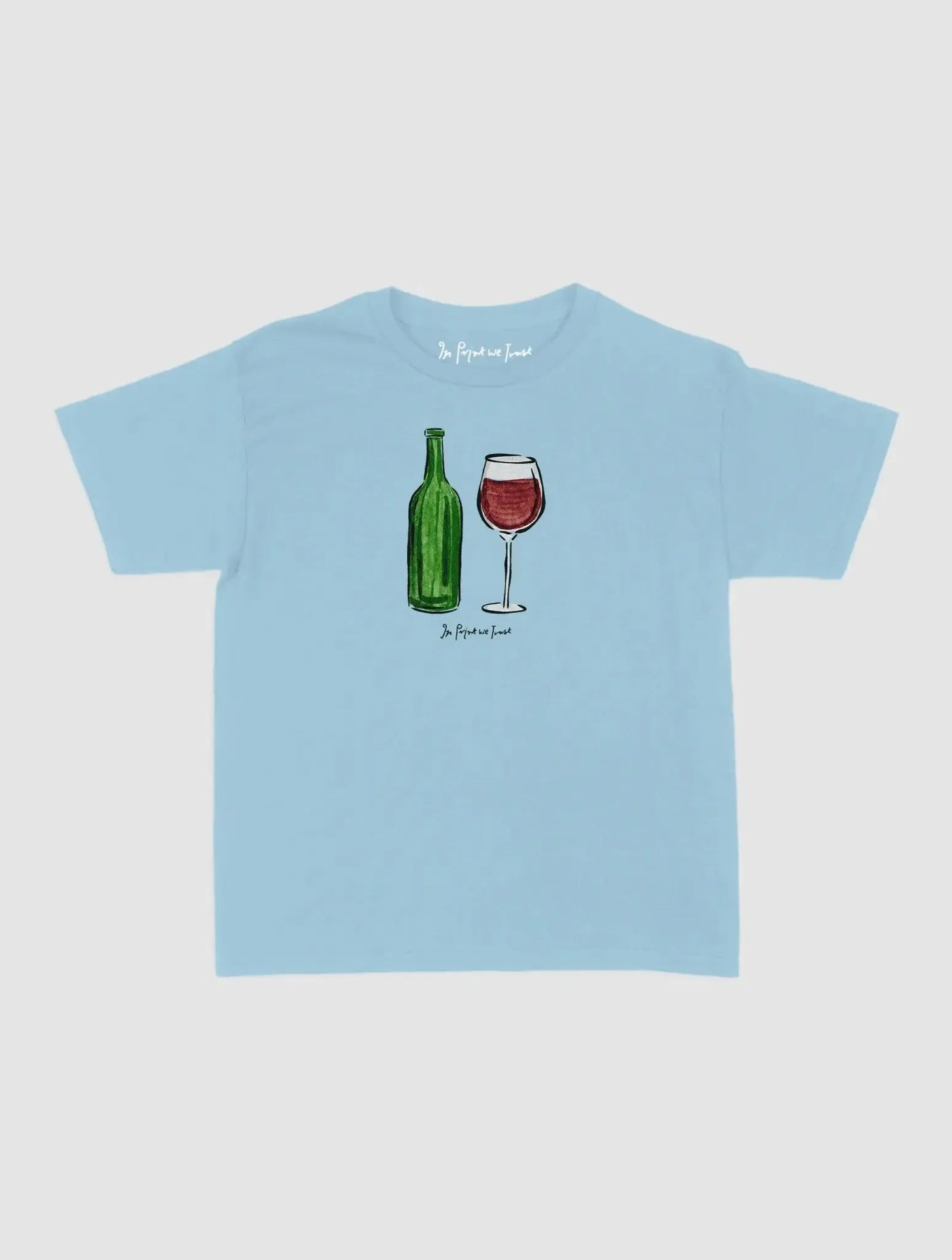 wine baby tee - In Print We Trust