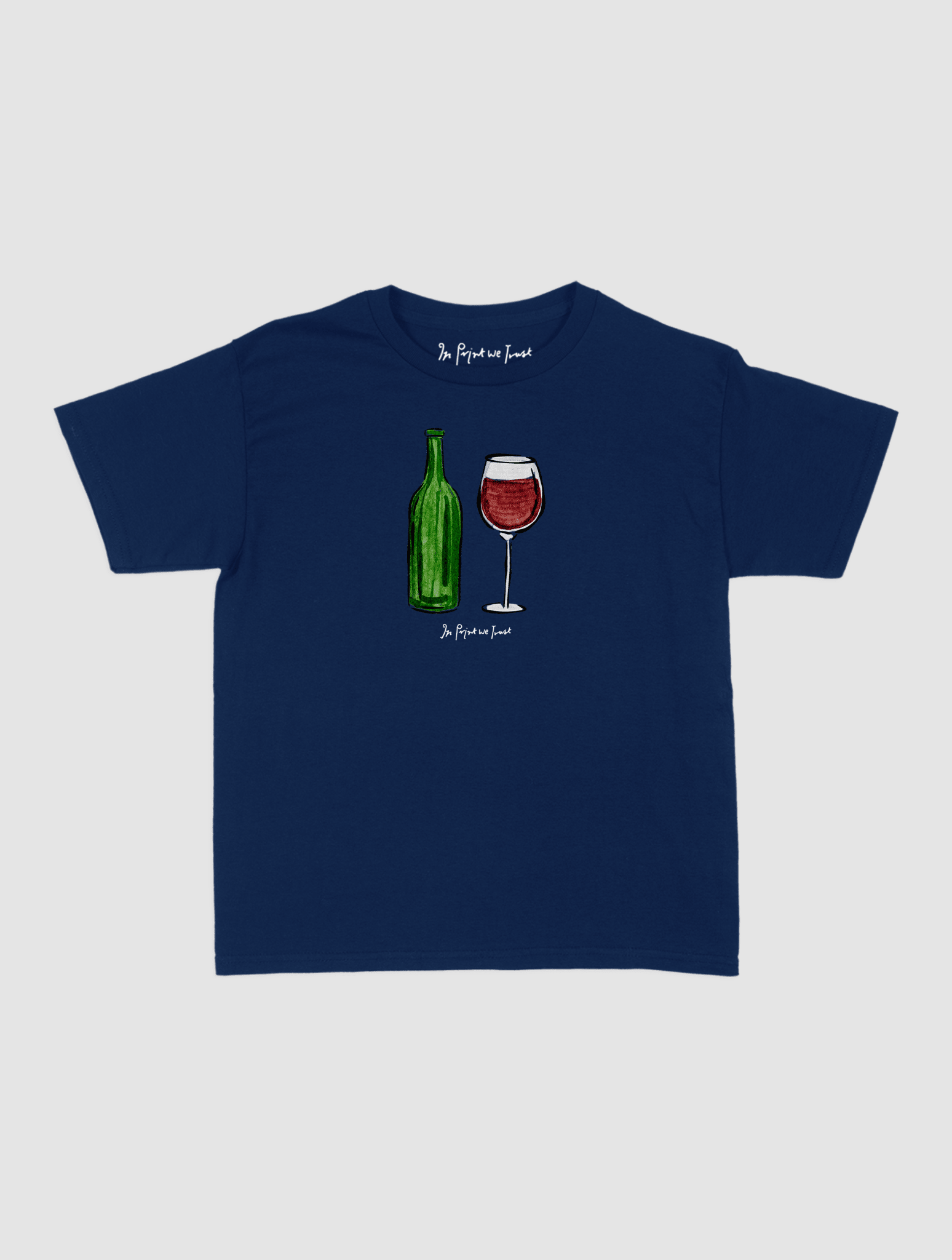 wine baby tee - In Print We Trust