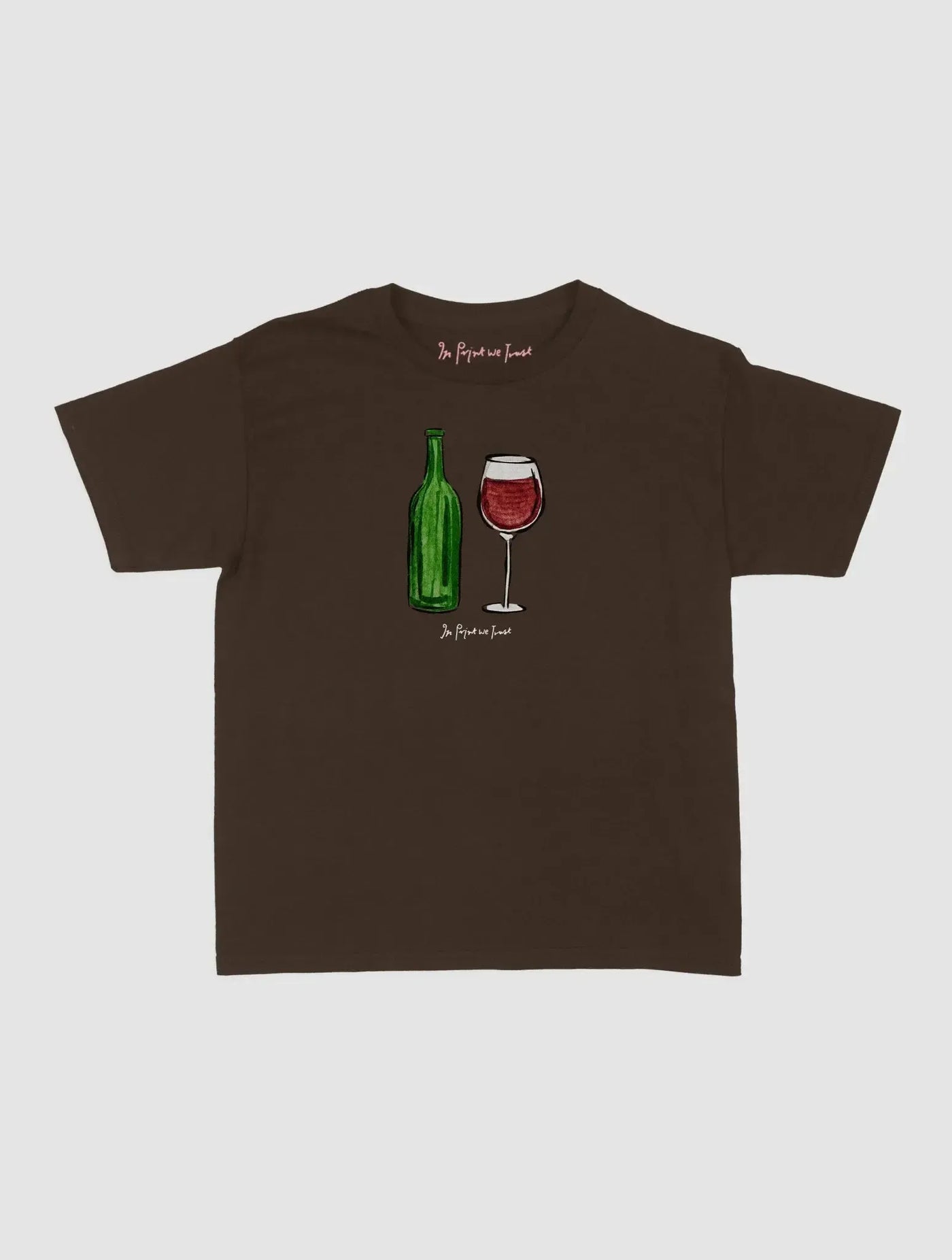 wine baby tee - In Print We Trust