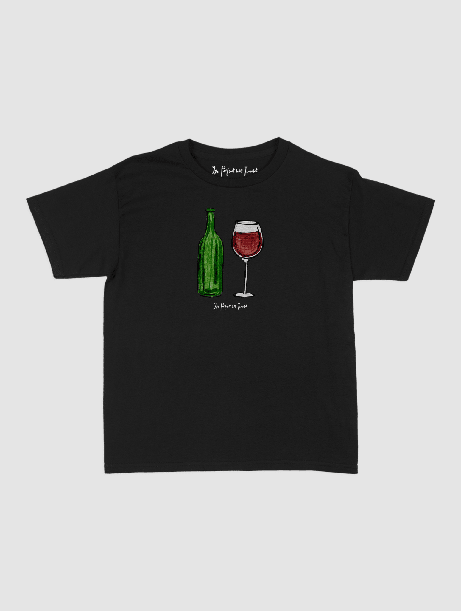 wine baby tee - In Print We Trust