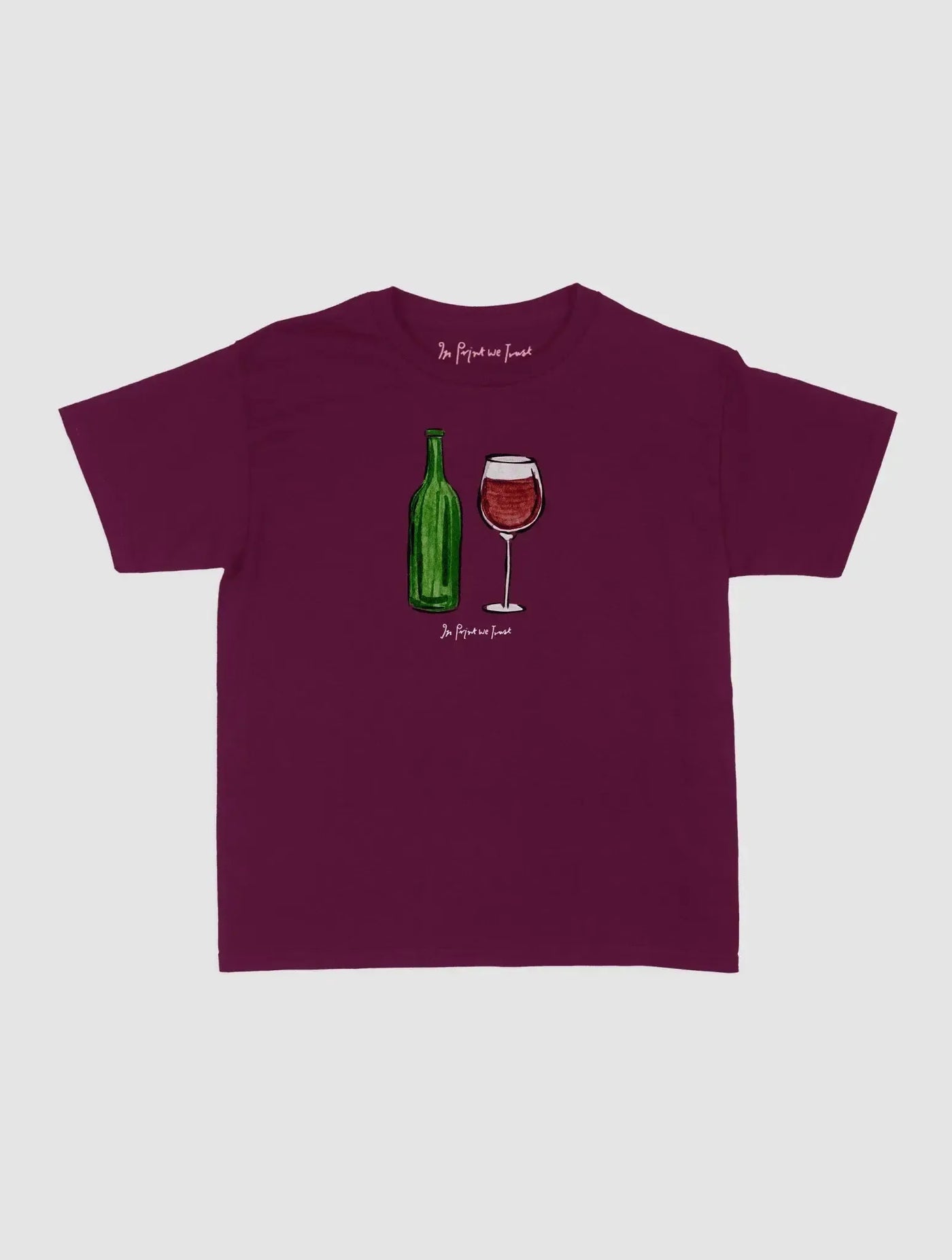 wine baby tee - In Print We Trust