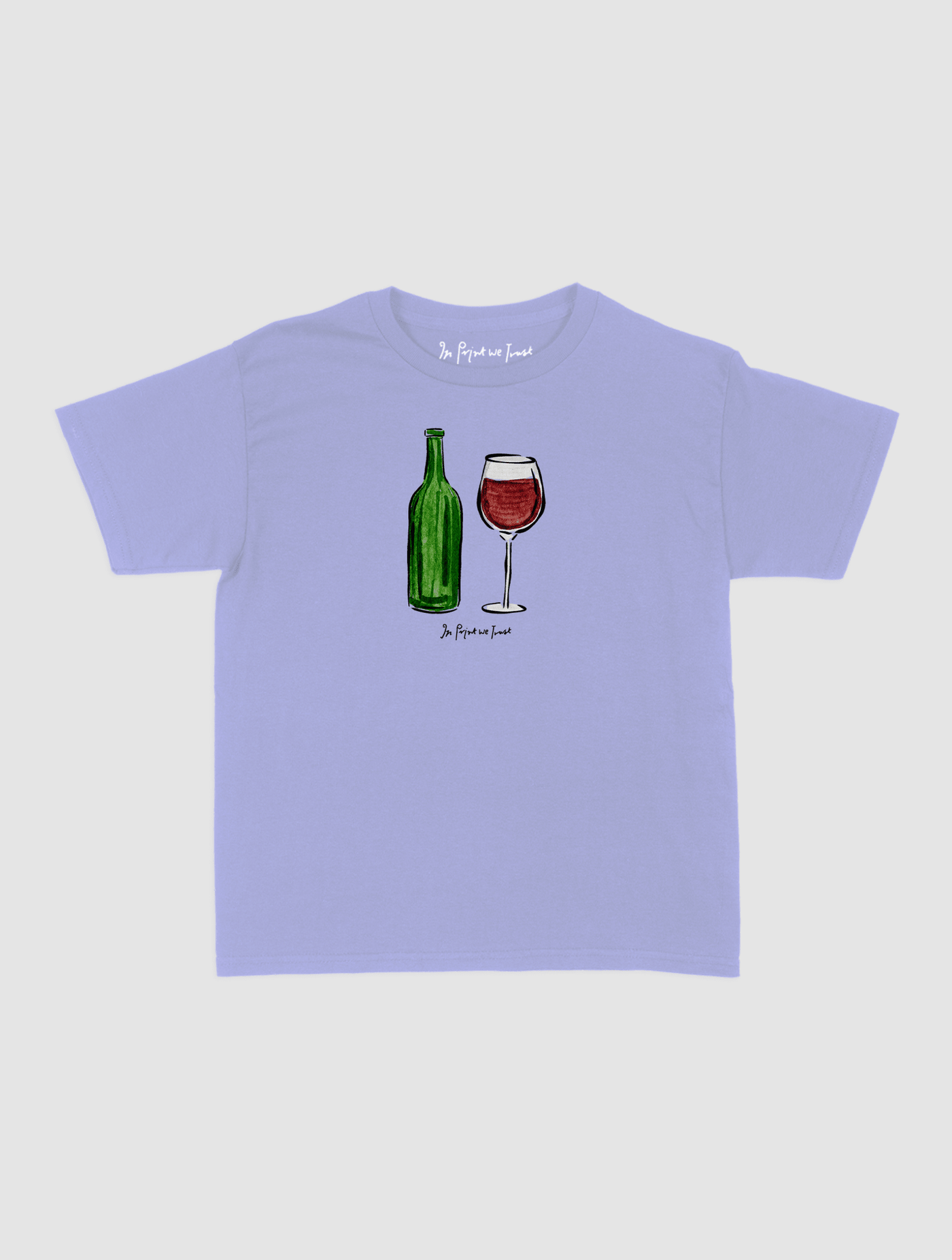 wine baby tee - In Print We Trust