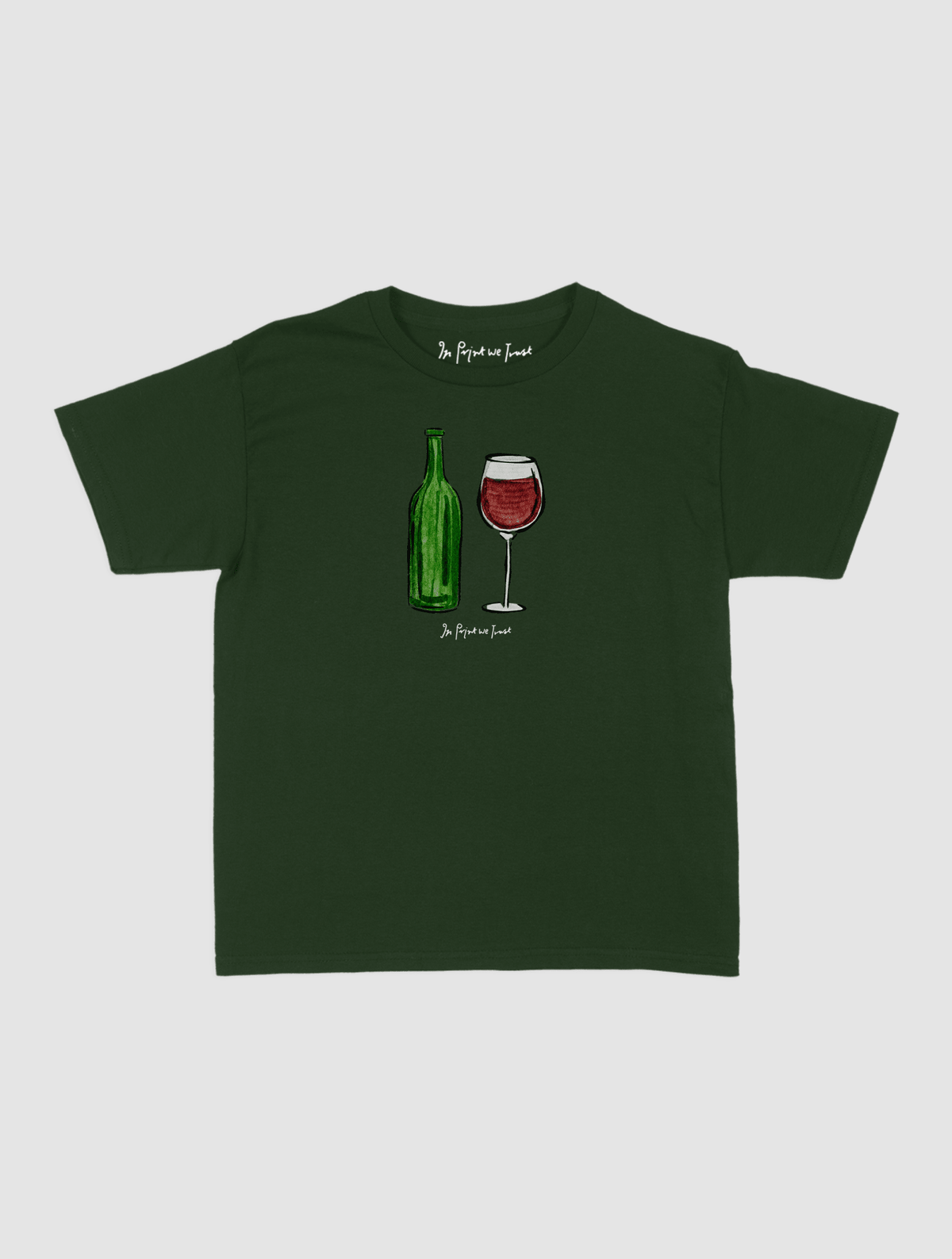 wine baby tee - In Print We Trust