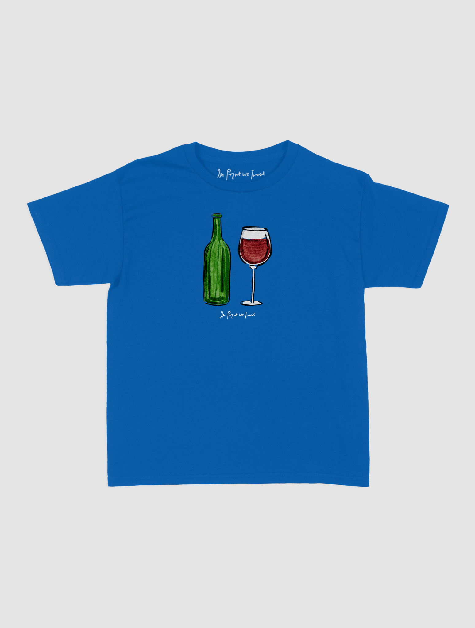 wine baby tee - In Print We Trust