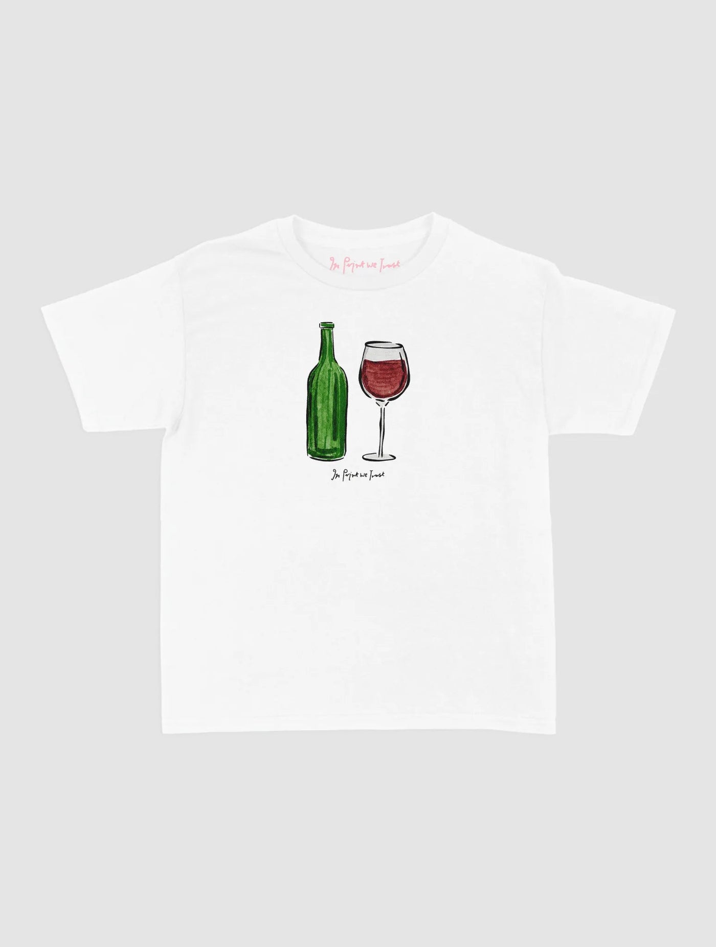 wine baby tee - In Print We Trust