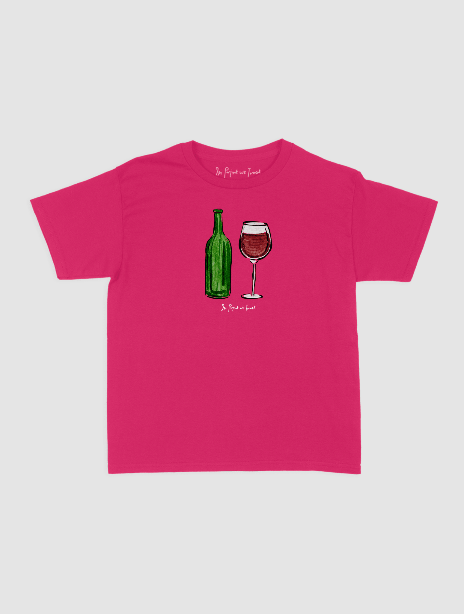 wine baby tee - In Print We Trust