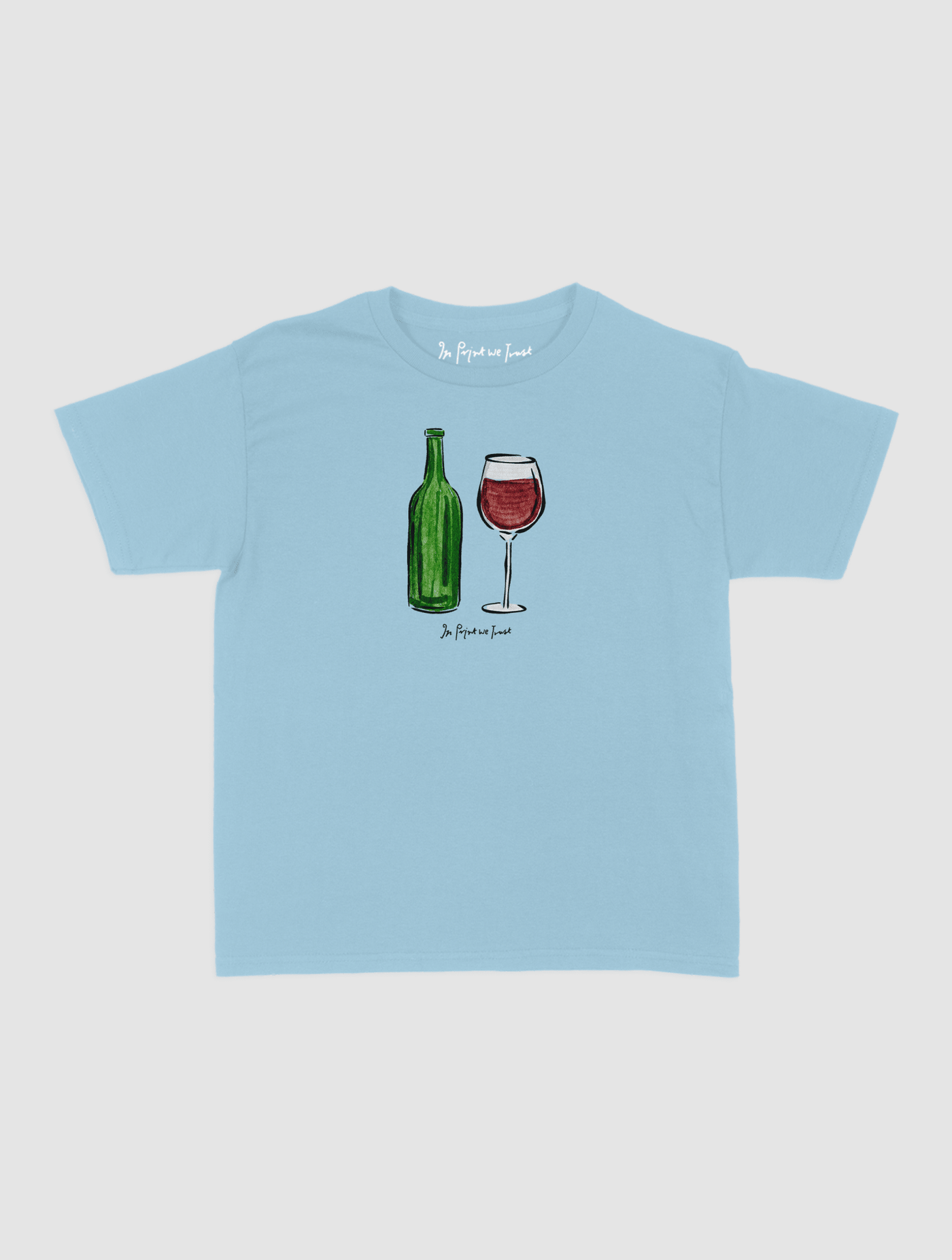 wine baby tee - In Print We Trust