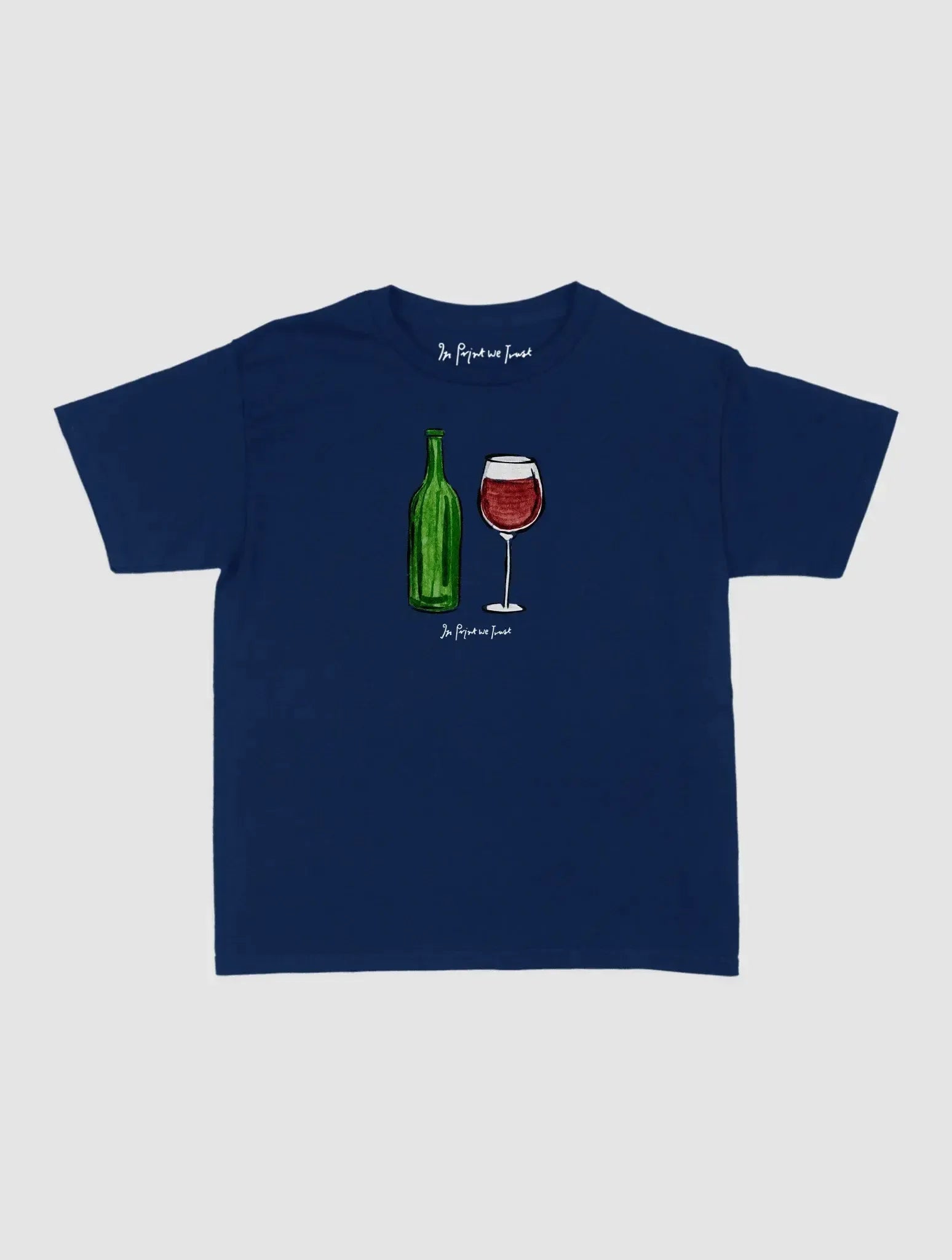 wine baby tee - In Print We Trust