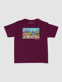 wish you were here baby tee - In Print We Trust
