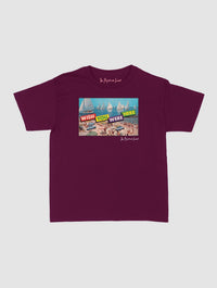 wish you were here baby tee - In Print We Trust