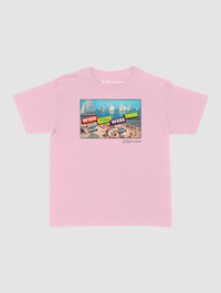 wish you were here baby tee - In Print We Trust