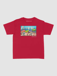 wish you were here baby tee - In Print We Trust