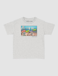 wish you were here baby tee - In Print We Trust